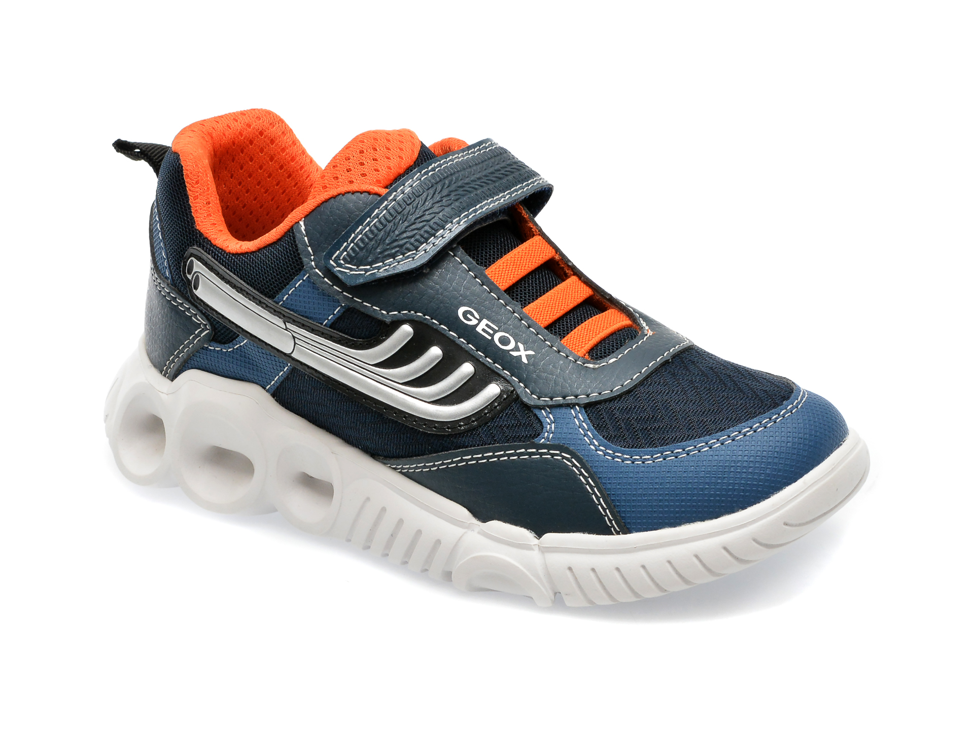 Pantofi GEOX bleumarin, J35GAA, din piele ecologica /copii/incaltaminte imagine super redus 2022