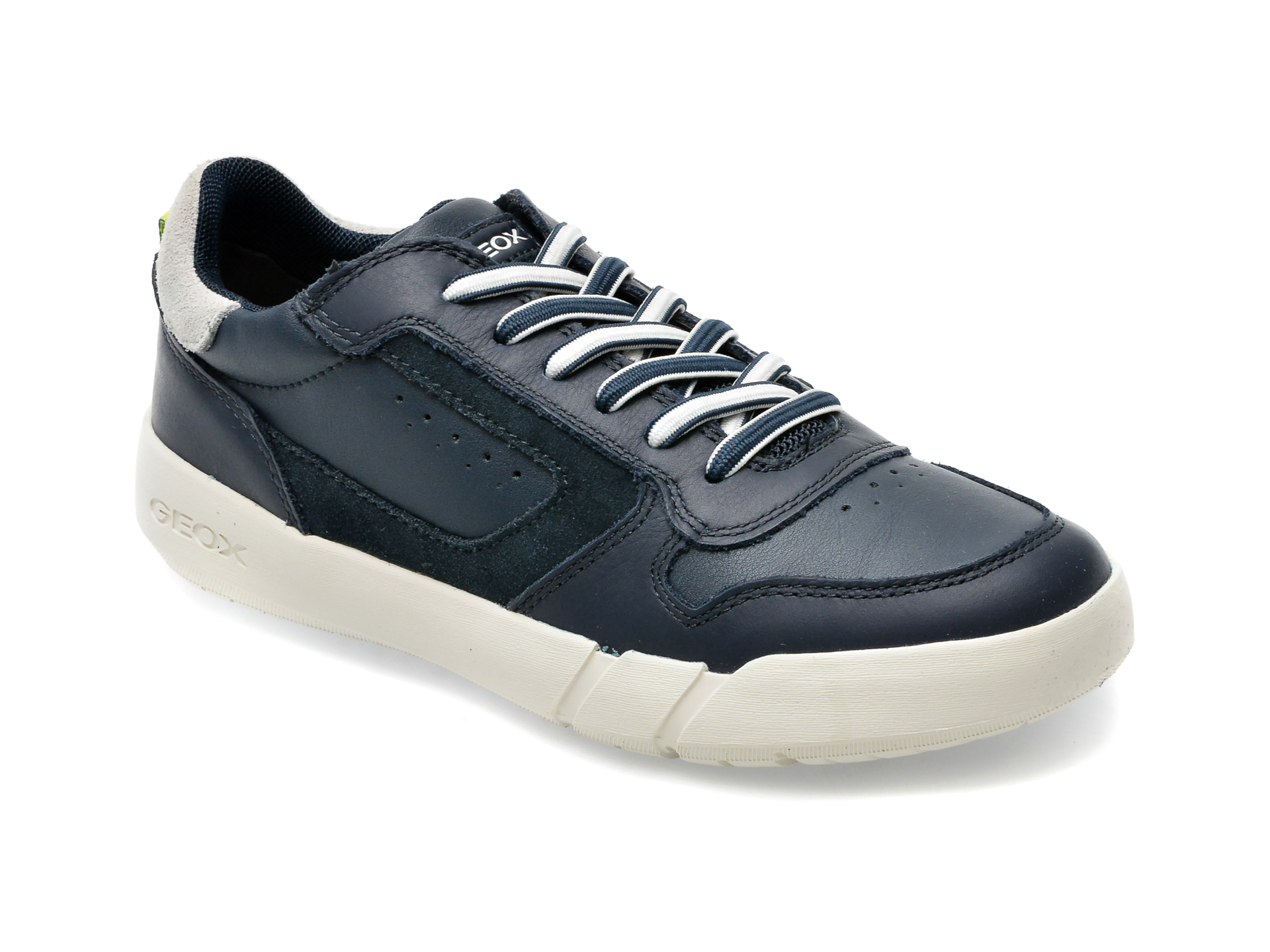 Pantofi GEOX bleumarin, J35GWA, din piele naturala imagine reduceri black friday 2021 Geox