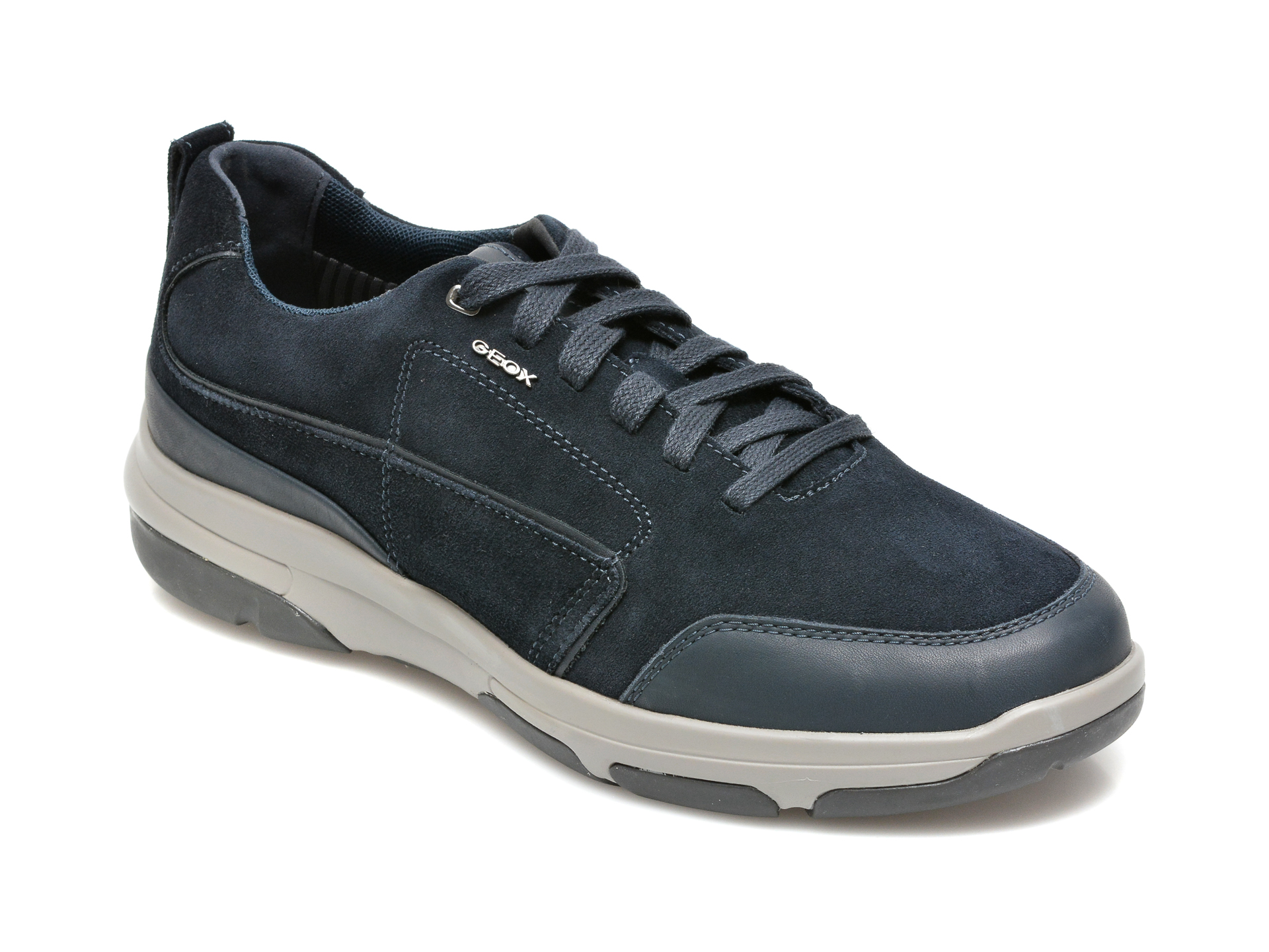 Pantofi sport GEOX bleumarin, U15C0A, din piele naturala
