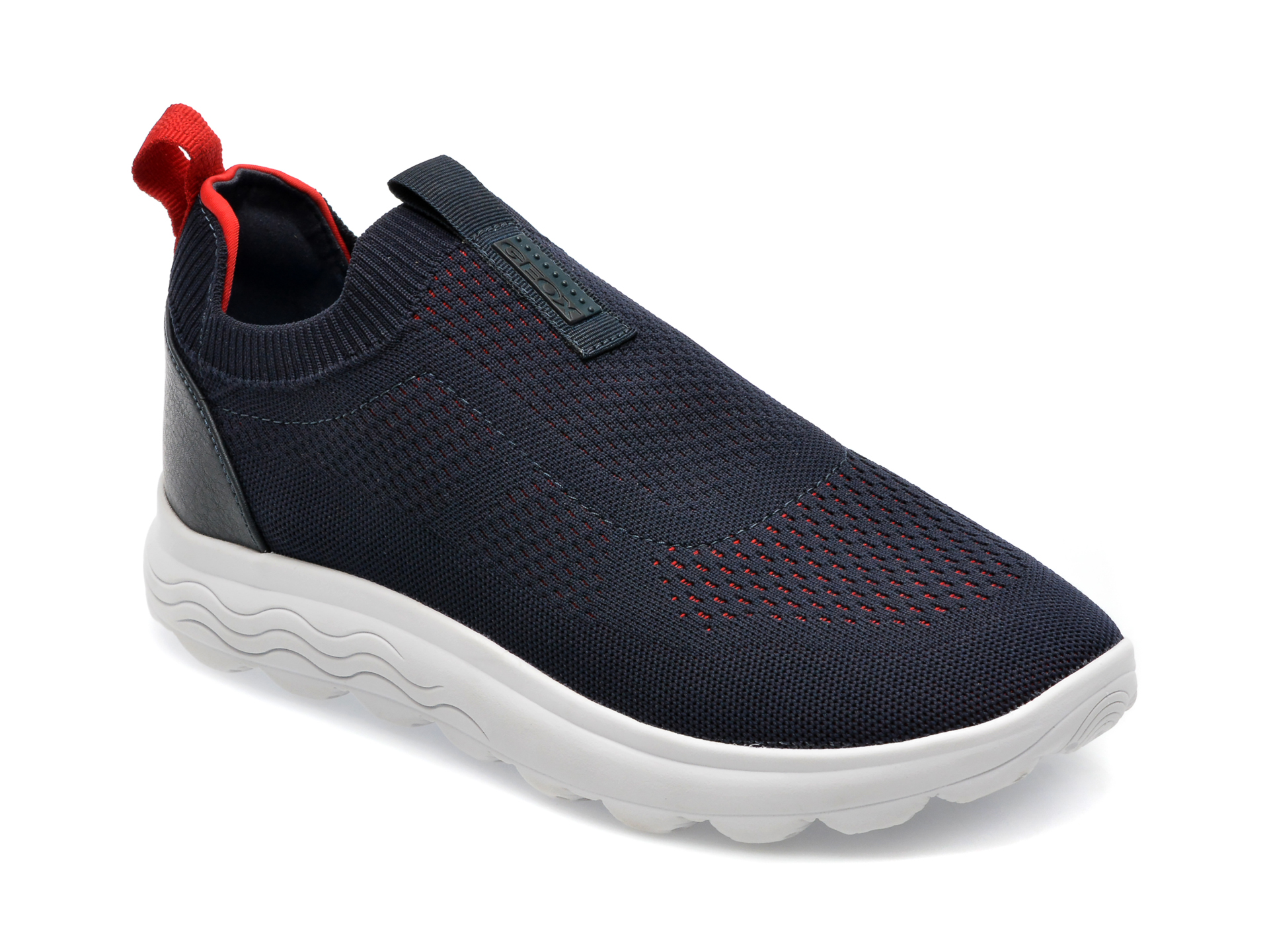 Pantofi GEOX bleumarin, U25BYA, din material textil /barbati/pantofi imagine super redus 2022