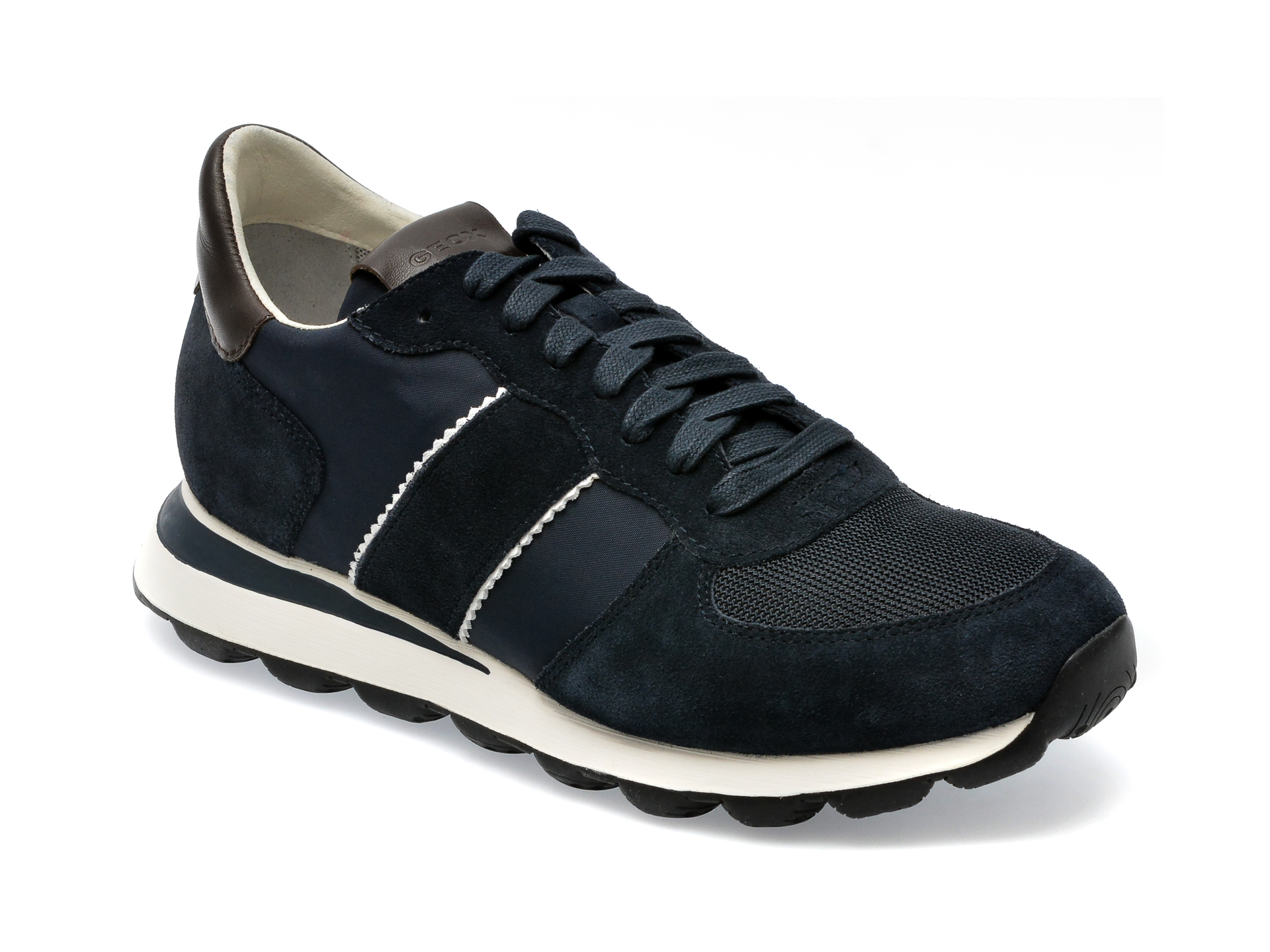 Pantofi GEOX bleumarin, U2612A, din material textil /barbati/pantofi