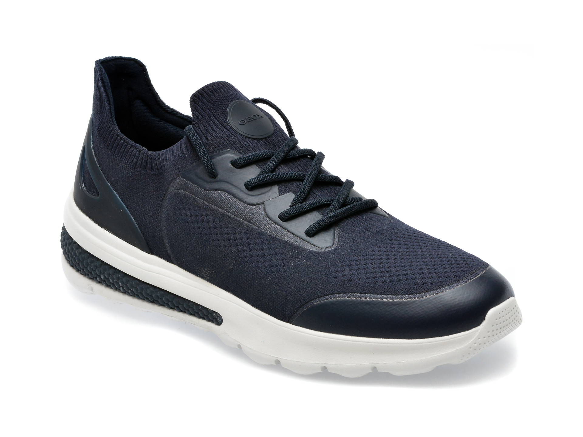 Pantofi GEOX bleumarin, U35BAA, din material textil /barbati/pantofi imagine noua