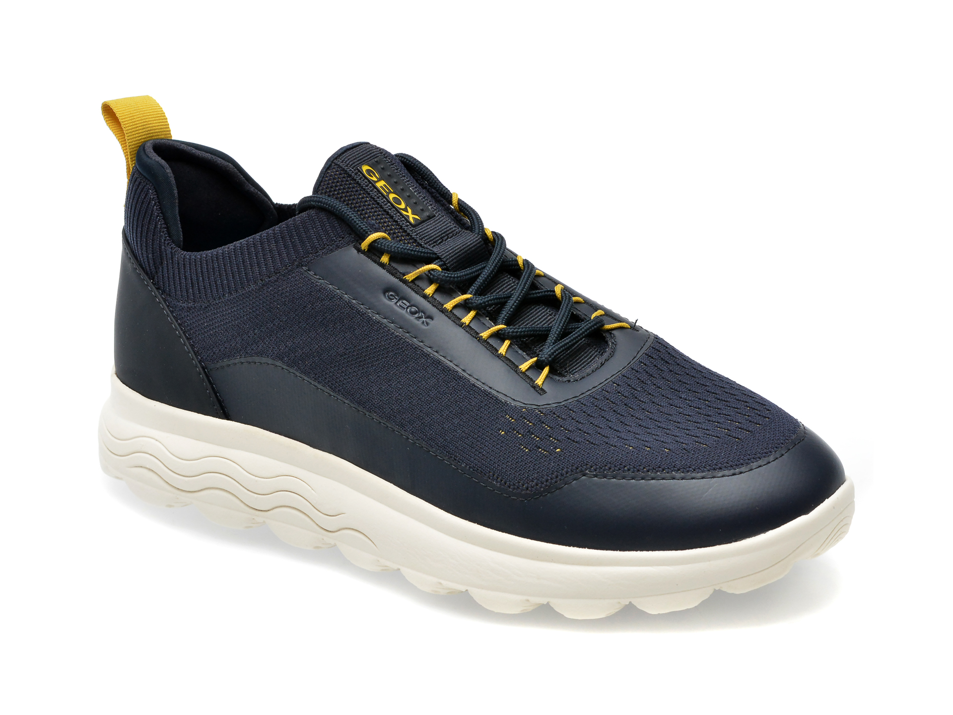 Pantofi GEOX bleumarin, U35BYA, din piele ecologica /barbati/pantofi imagine noua