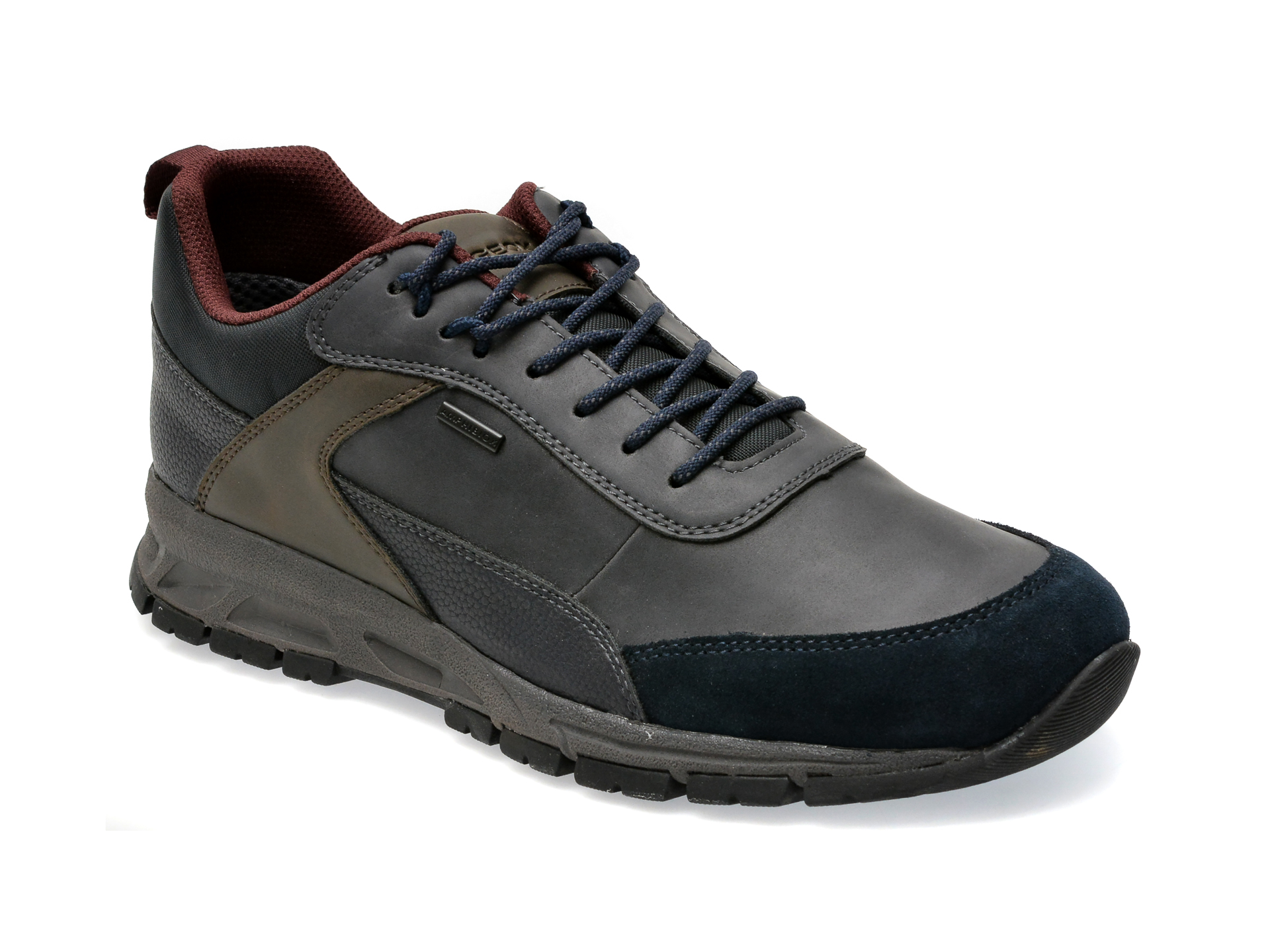 Pantofi GEOX bleumarin, U360MA, din piele ecologica /barbati/pantofi