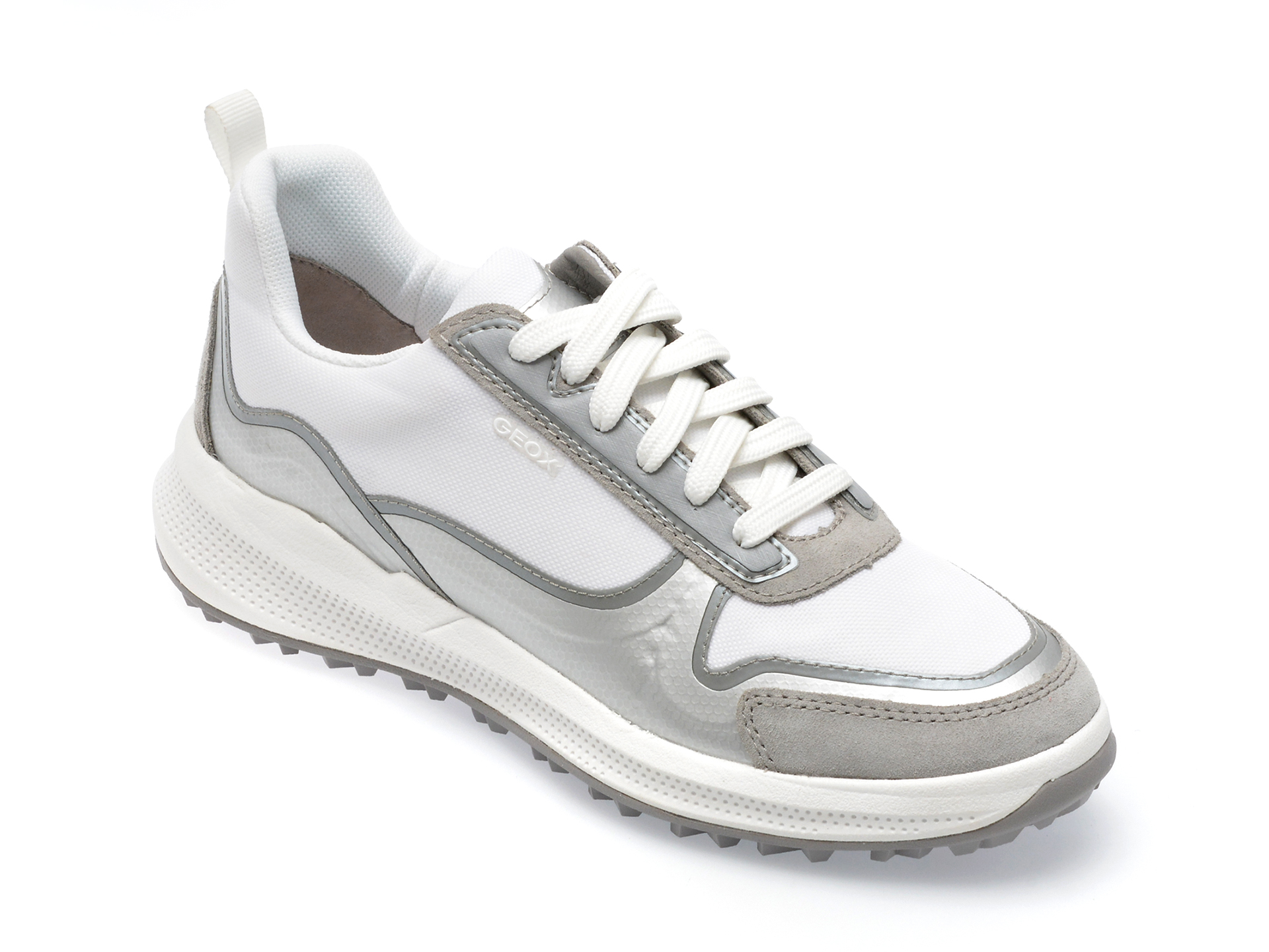 Pantofi GEOX gri, D35FXB, din material textil