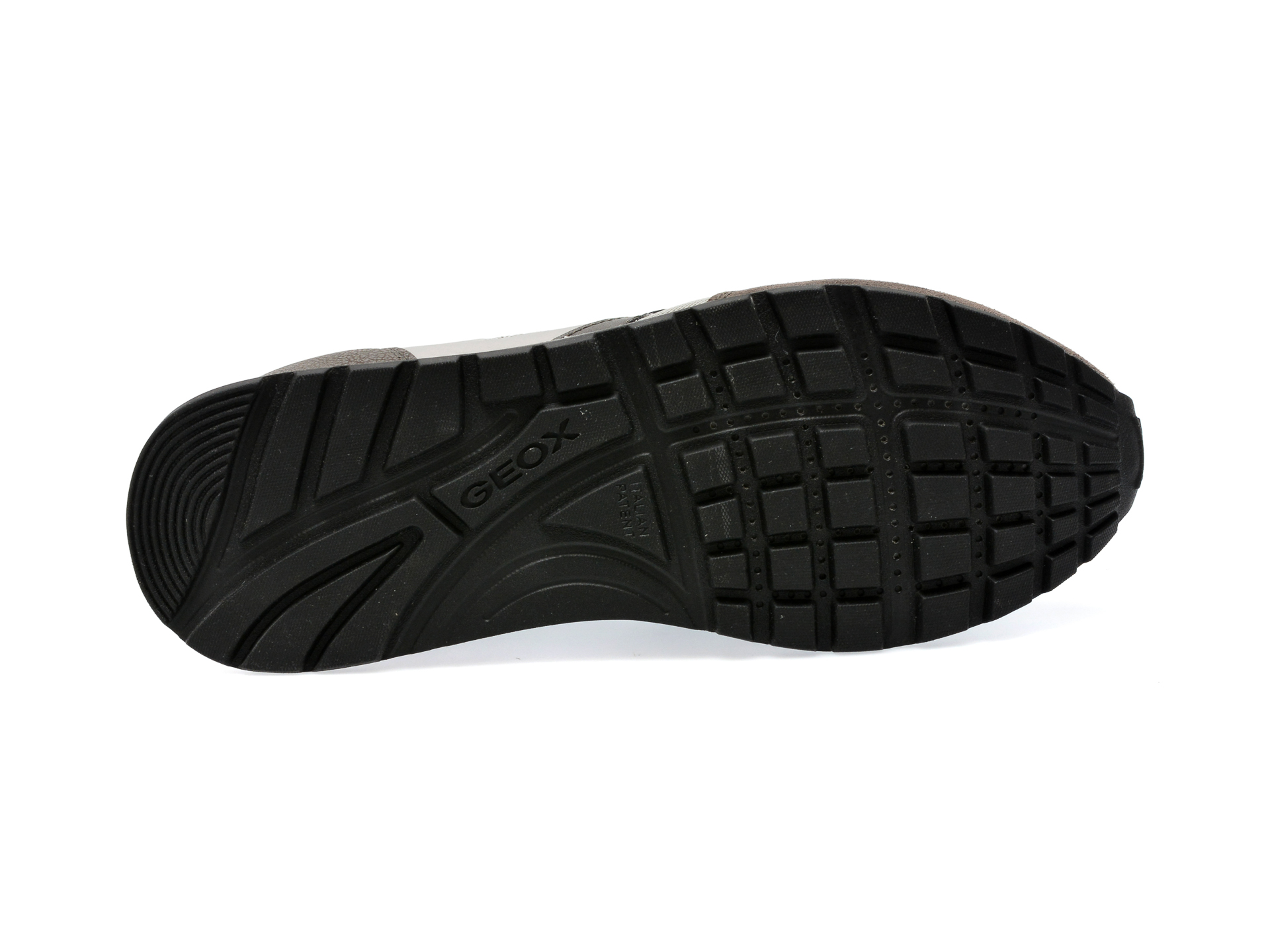 Pantofi GEOX gri, U3581A, din material textil
