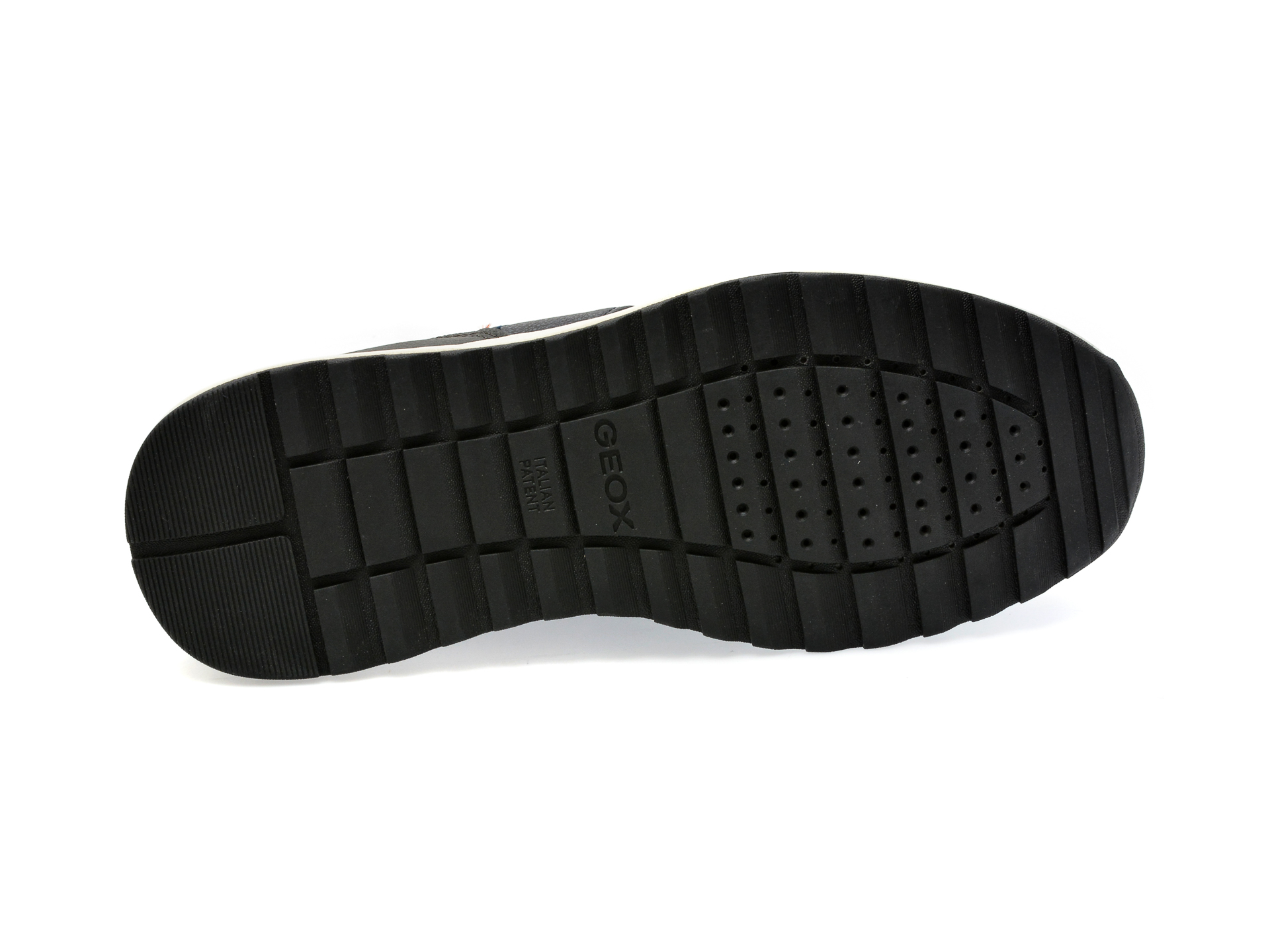 Pantofi GEOX gri, U35F1A, din piele ecologica