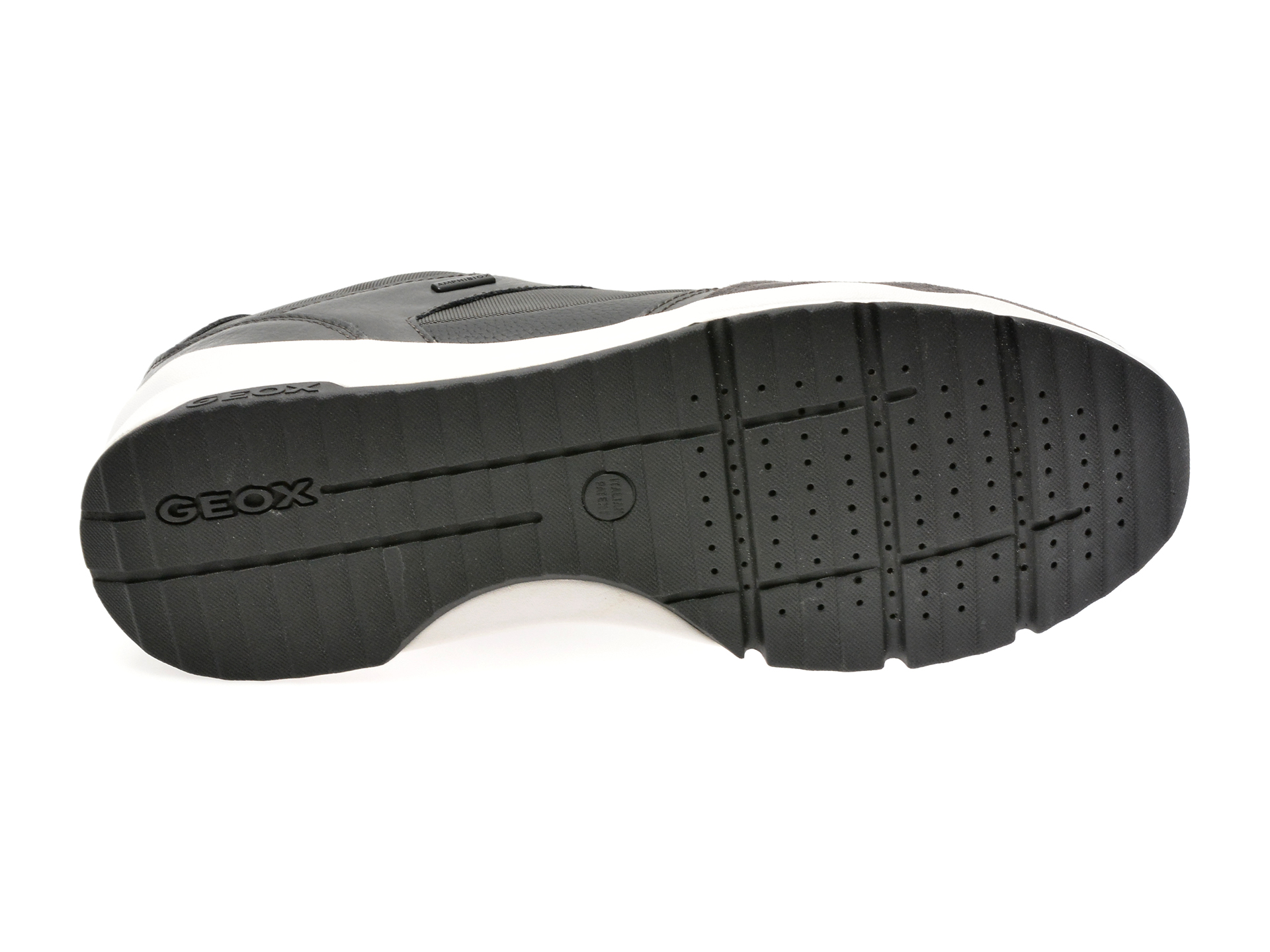 Pantofi GEOX gri, U36S7A, din piele ecologica