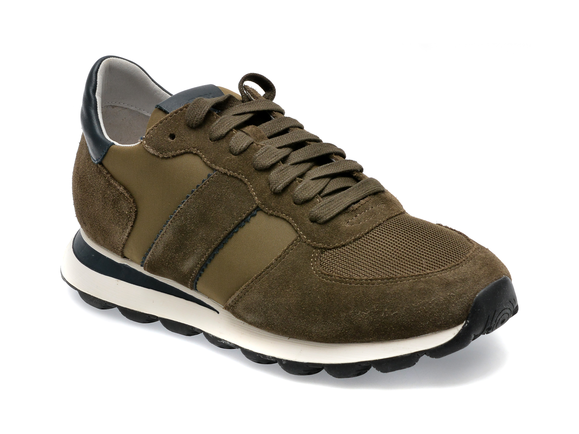 Pantofi GEOX kaki, U2612A, din piele intoarsa BARBATI 2023-06-04