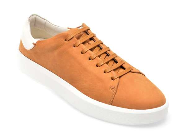 Pantofi GEOX maro, U35EAB, din nabuc /barbati/pantofi imagine noua