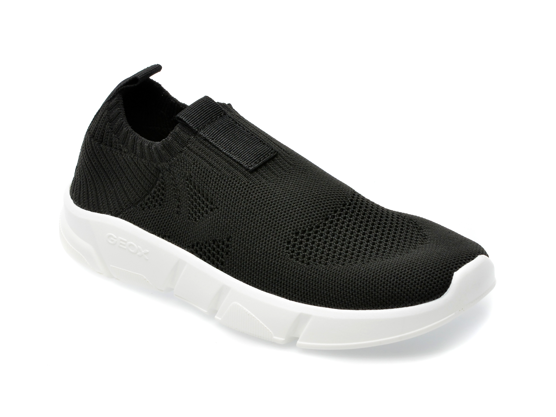 Pantofi GEOX negri, J02DMA, din material textil /copii/incaltaminte imagine super redus 2022