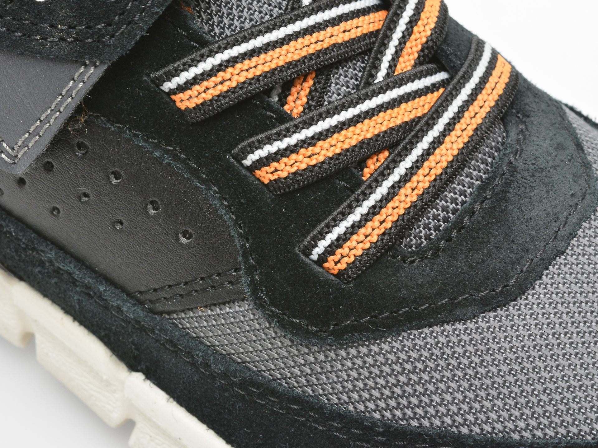 Pantofi GEOX negri, J359BB, din material textil - 2