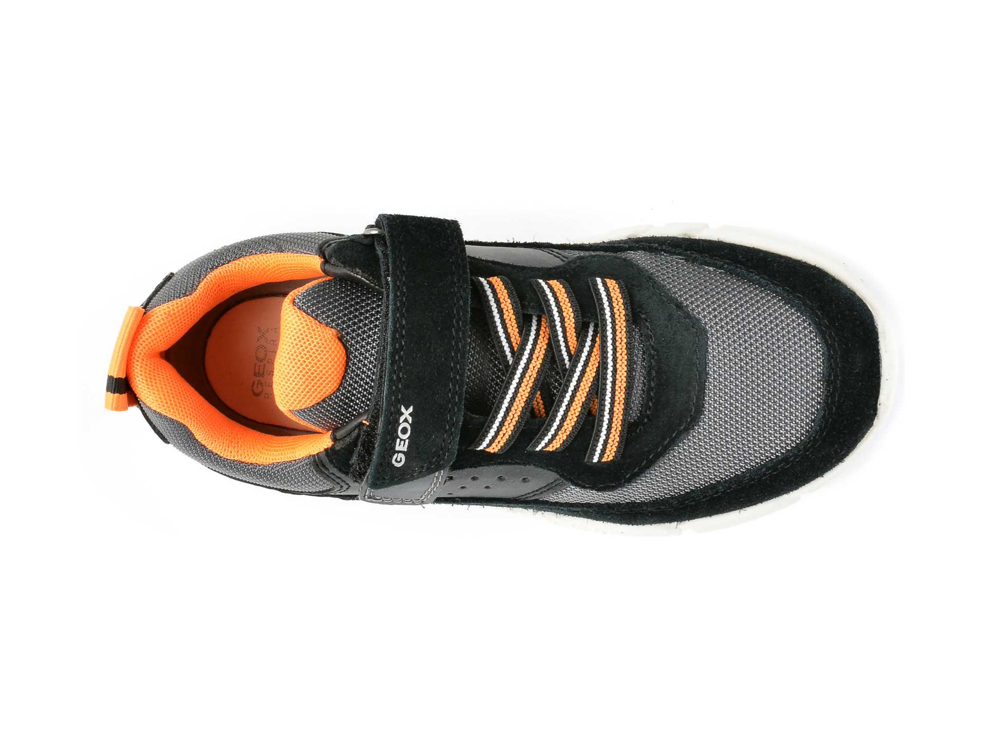 Pantofi GEOX negri, J359BB, din material textil - 6