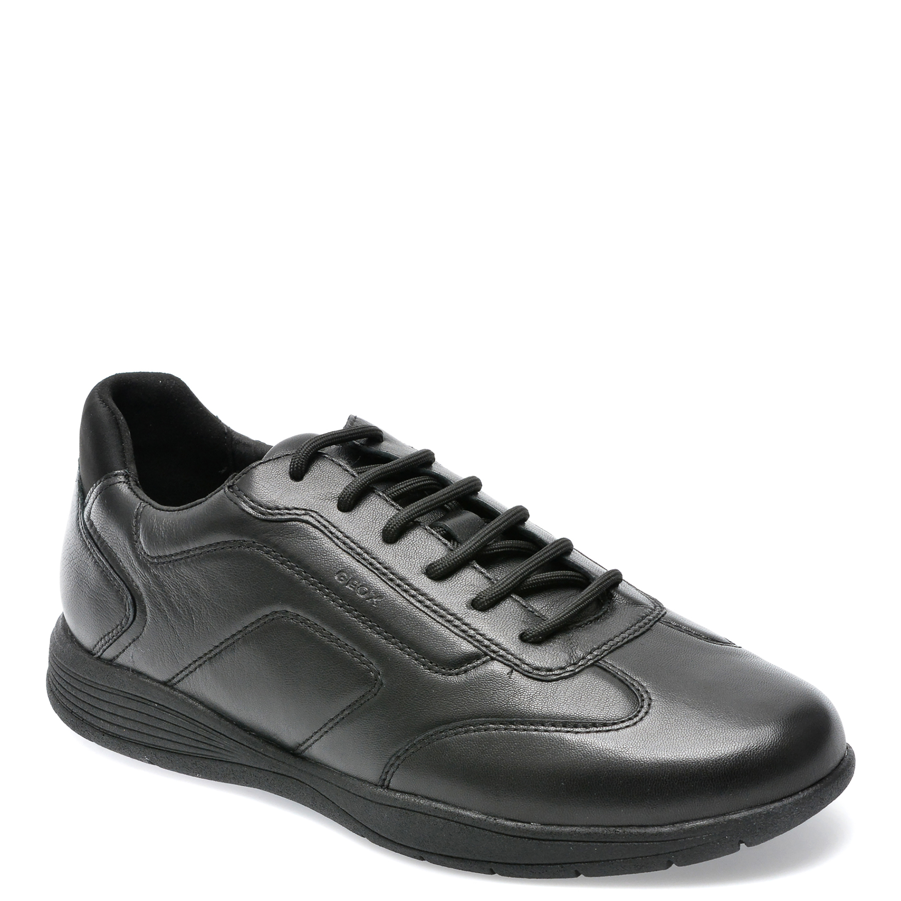 Pantofi GEOX negri, U16BXC, din piele naturala