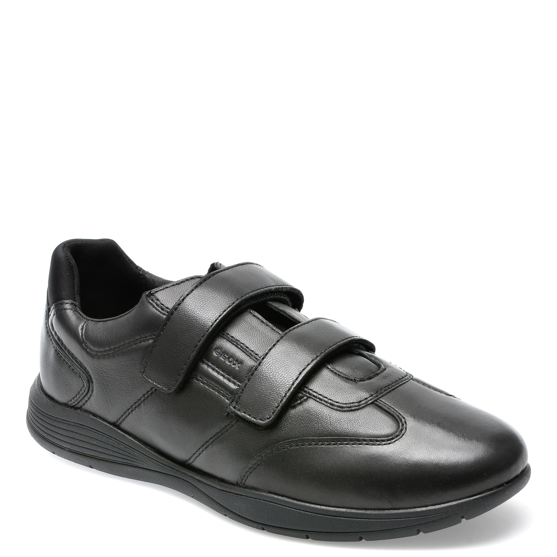 Pantofi GEOX negri, U16BXE, din piele naturala