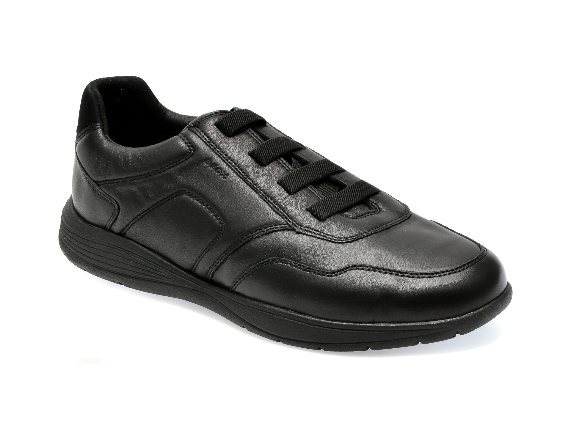 Pantofi GEOX negri, U26BXA, din piele naturala /barbati/pantofi