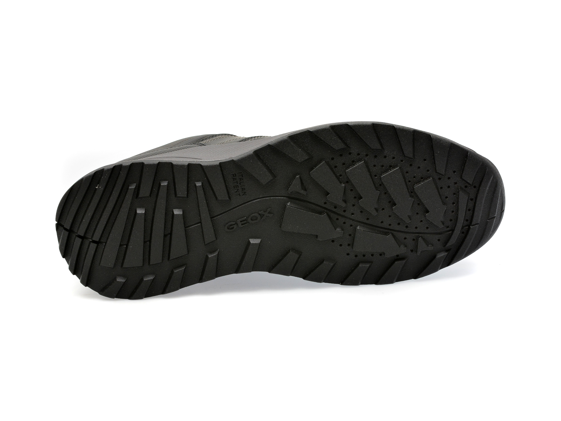 Pantofi GEOX negri, U26EZA, din piele ecologica