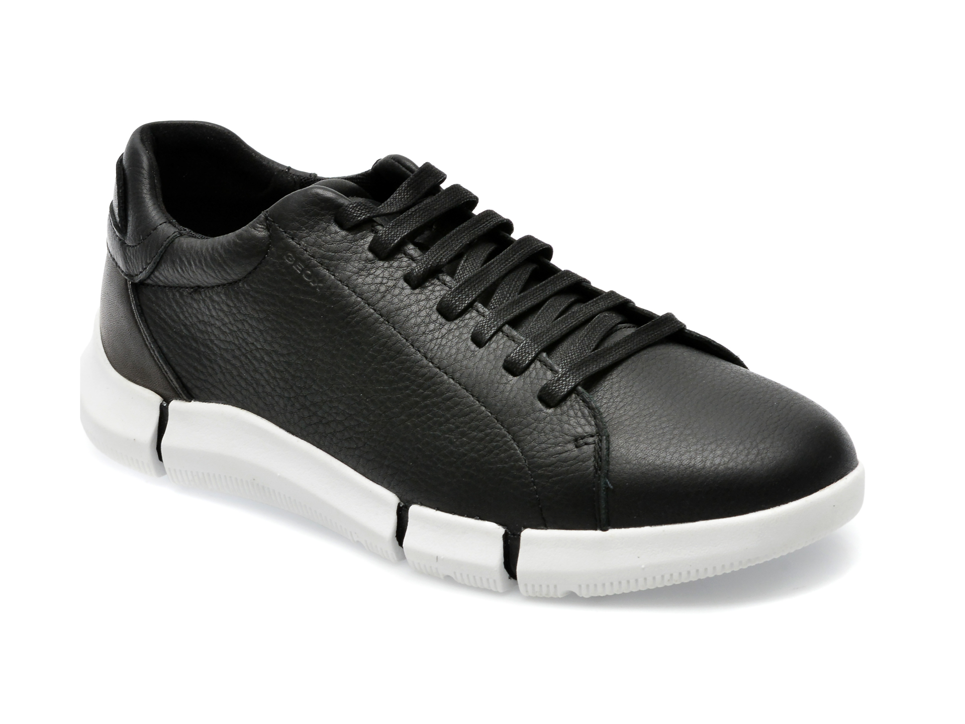 Pantofi GEOX negri, U26FFA, din piele naturala /barbati/pantofi imagine super redus 2022