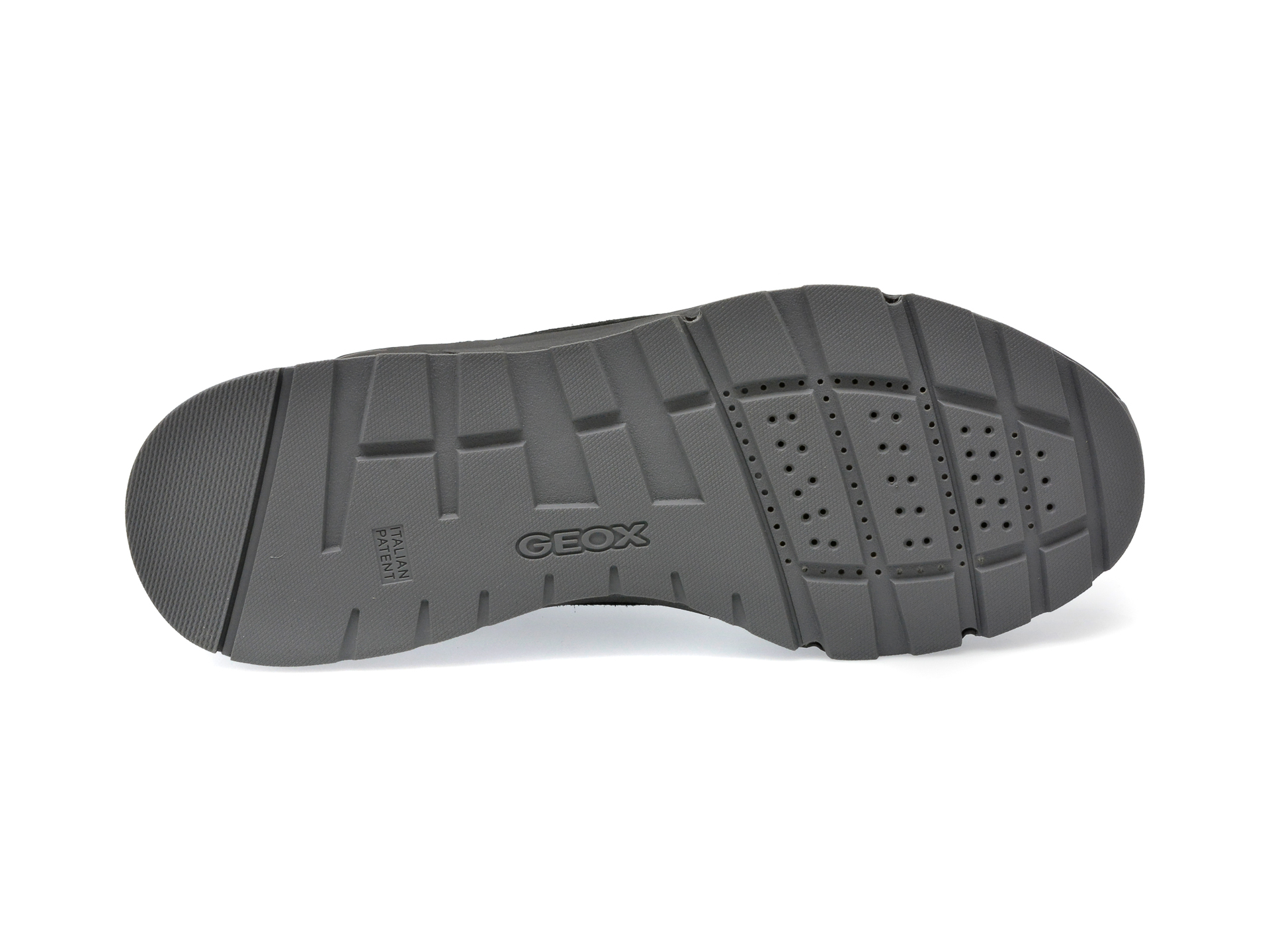 Pantofi GEOX negri, U36CRA, din piele naturala