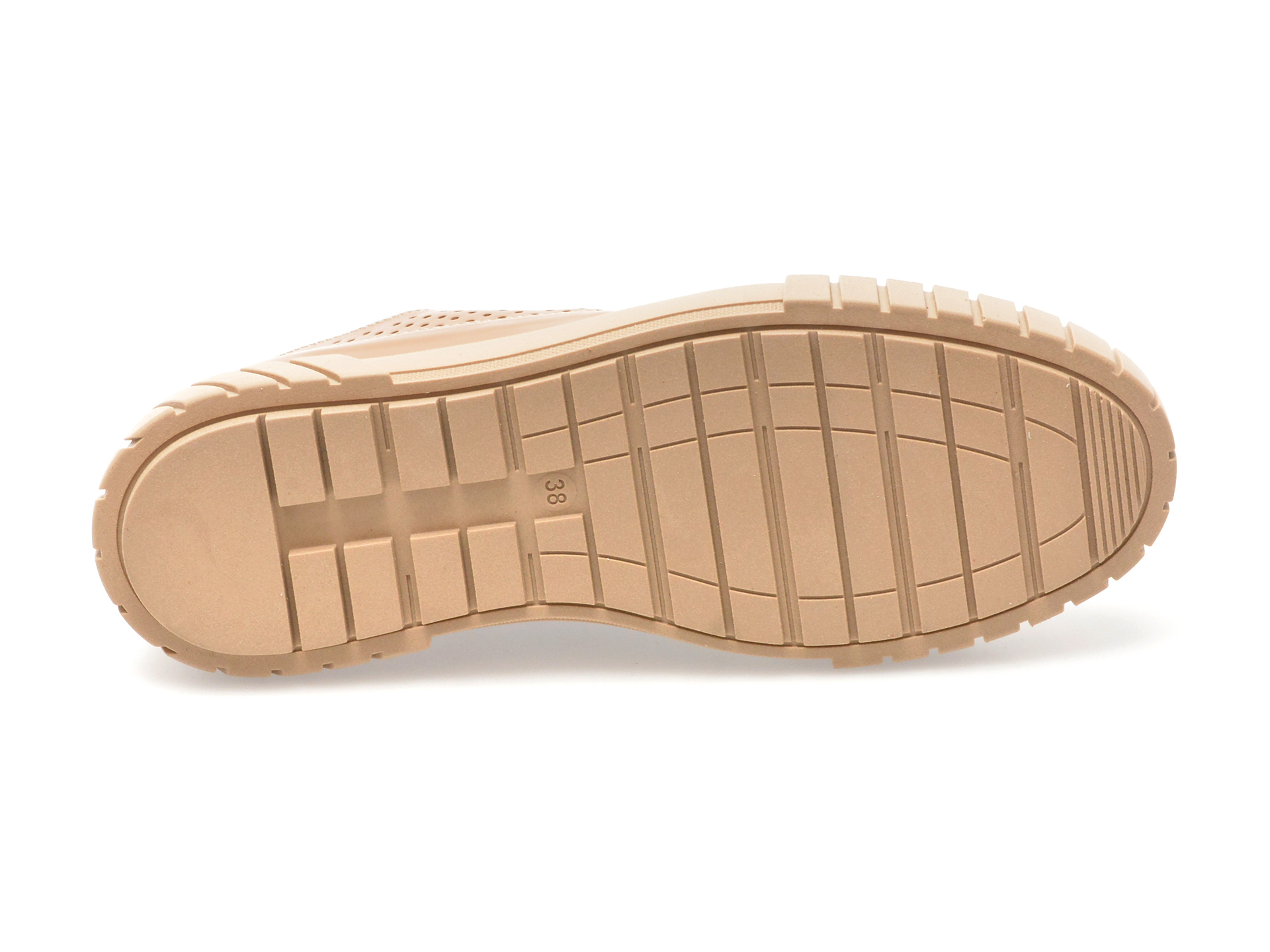 Pantofi GOLD DEER maro, 1187060, din piele naturala