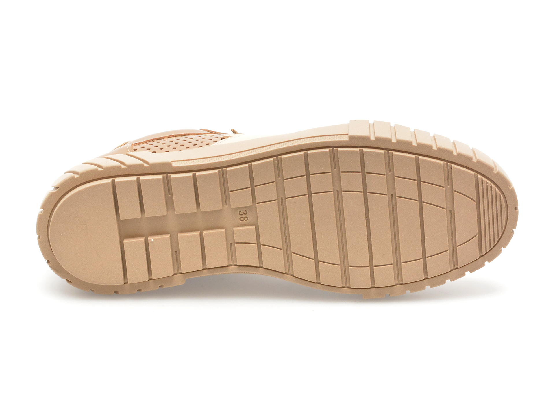 Pantofi GOLD DEER maro, 1187081, din piele naturala