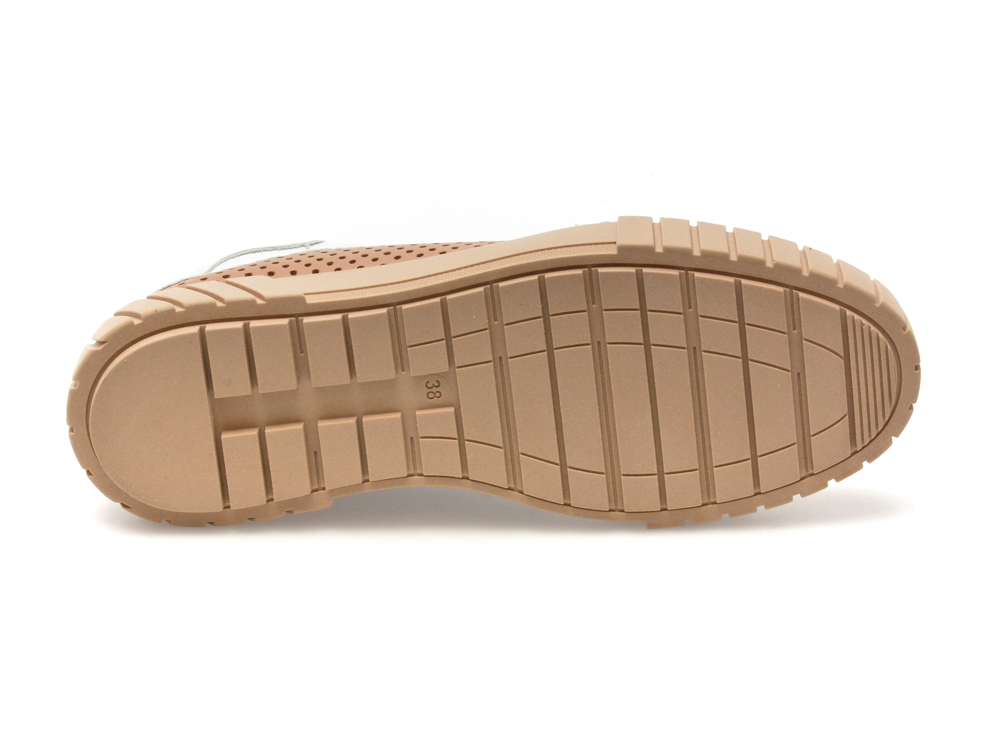 Pantofi GOLD DEER maro, 1187090, din piele naturala