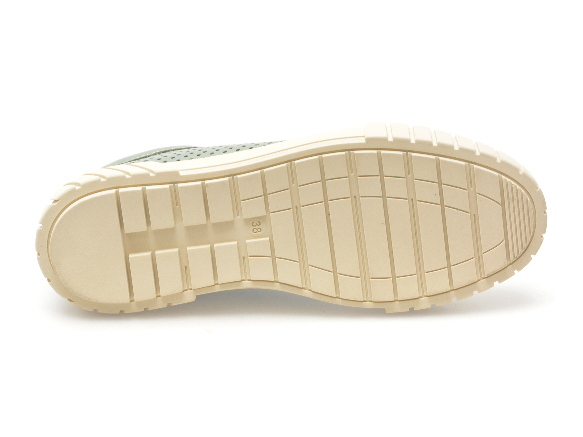 Pantofi GOLD DEER verzi, 1187062, din piele naturala