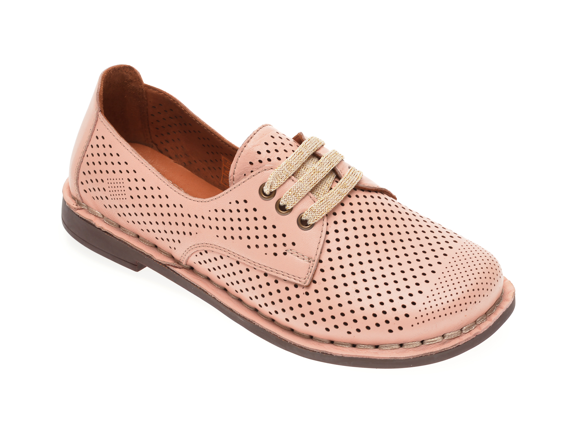 Pantofi GRAND MODA roz, 511101, din piele naturala