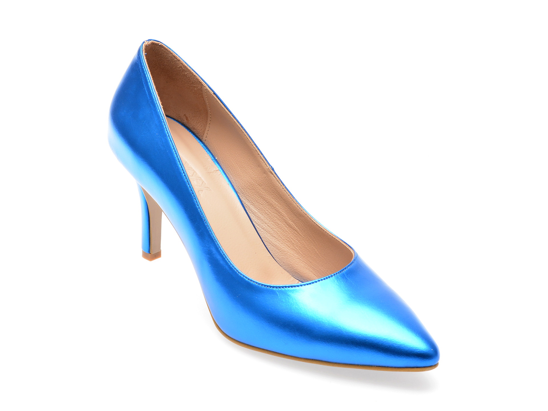 Pantofi GRYXX albastri, 113, din piele naturala /femei/pantofi imagine super redus 2022
