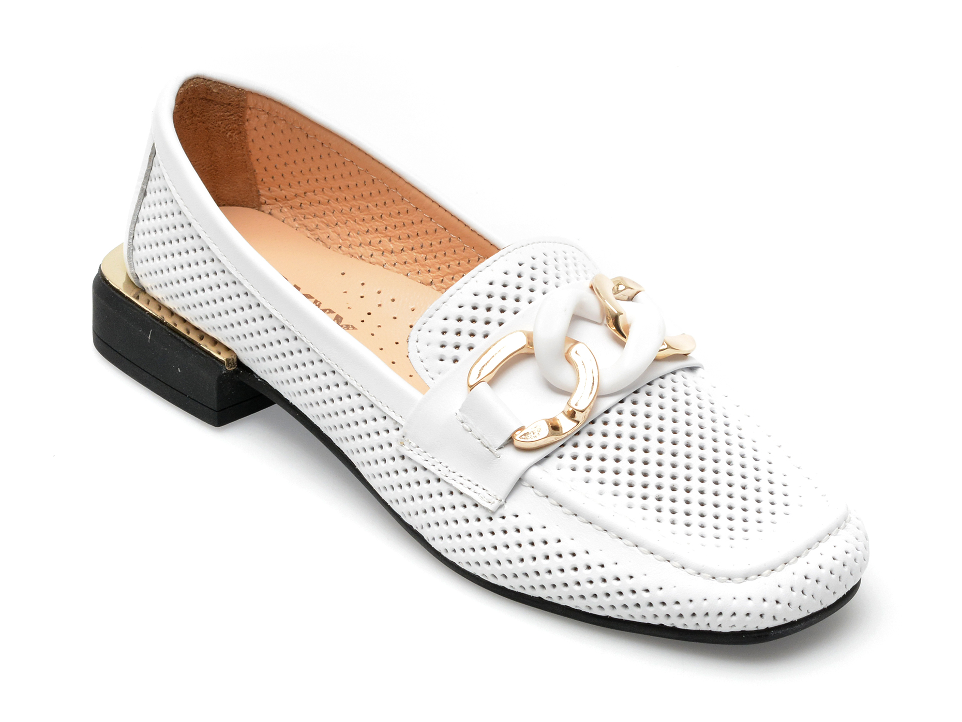 Pantofi GRYXX albi, 2185241, din piele naturala /femei/pantofi