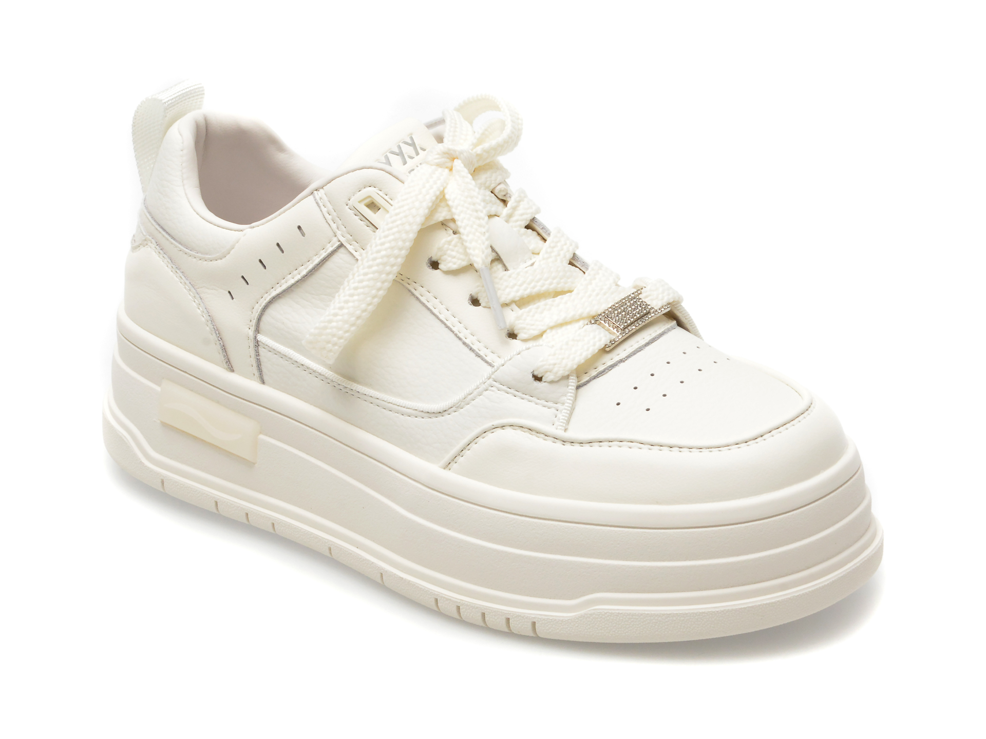 Pantofi GRYXX albi, 2357, din piele naturala