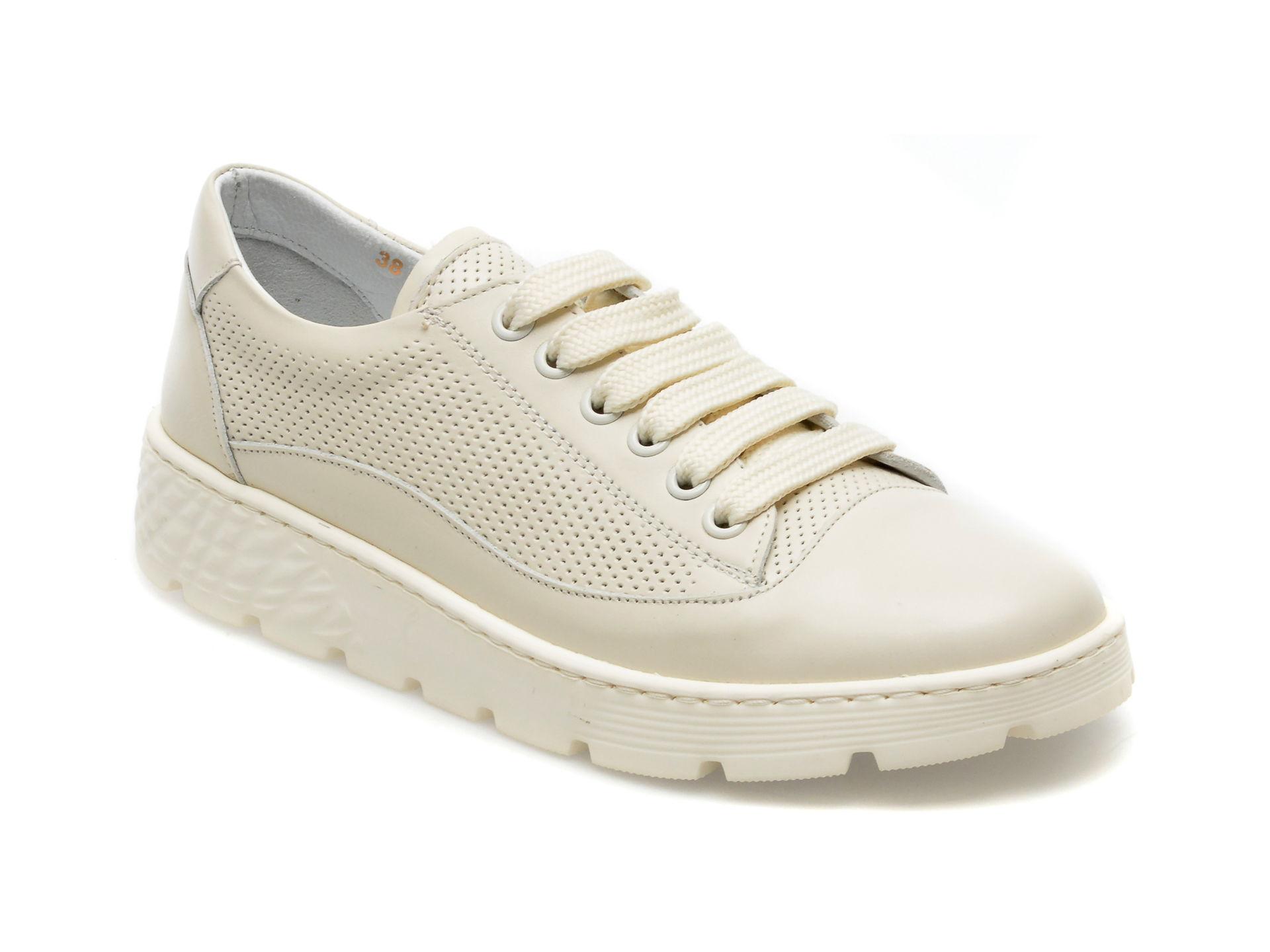 Pantofi GRYXX albi, 3292521, din piele naturala