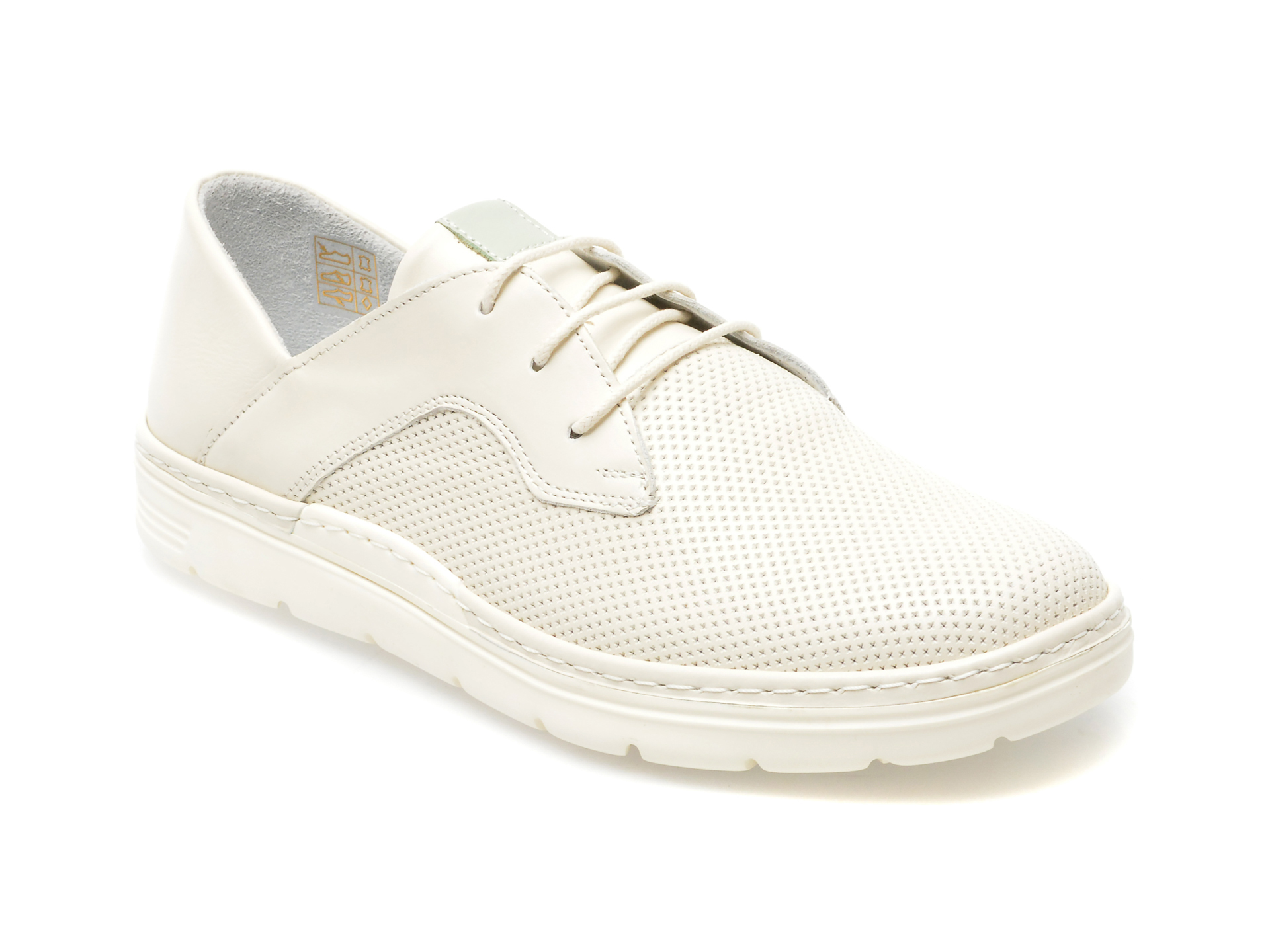 Pantofi GRYXX albi, 3293423, din piele naturala /femei/pantofi