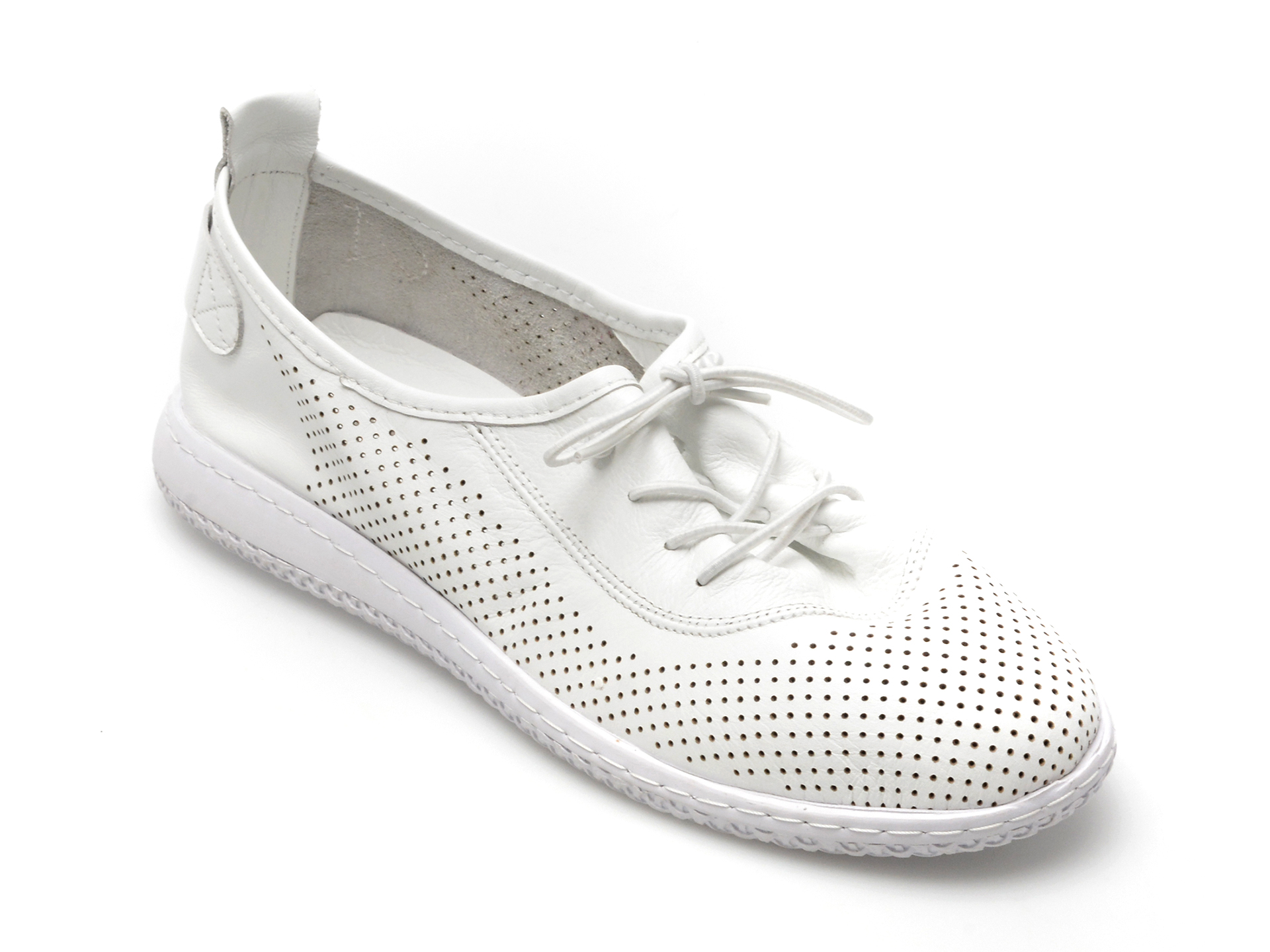 Pantofi GRYXX albi, 5002020, din piele naturala /femei/pantofi