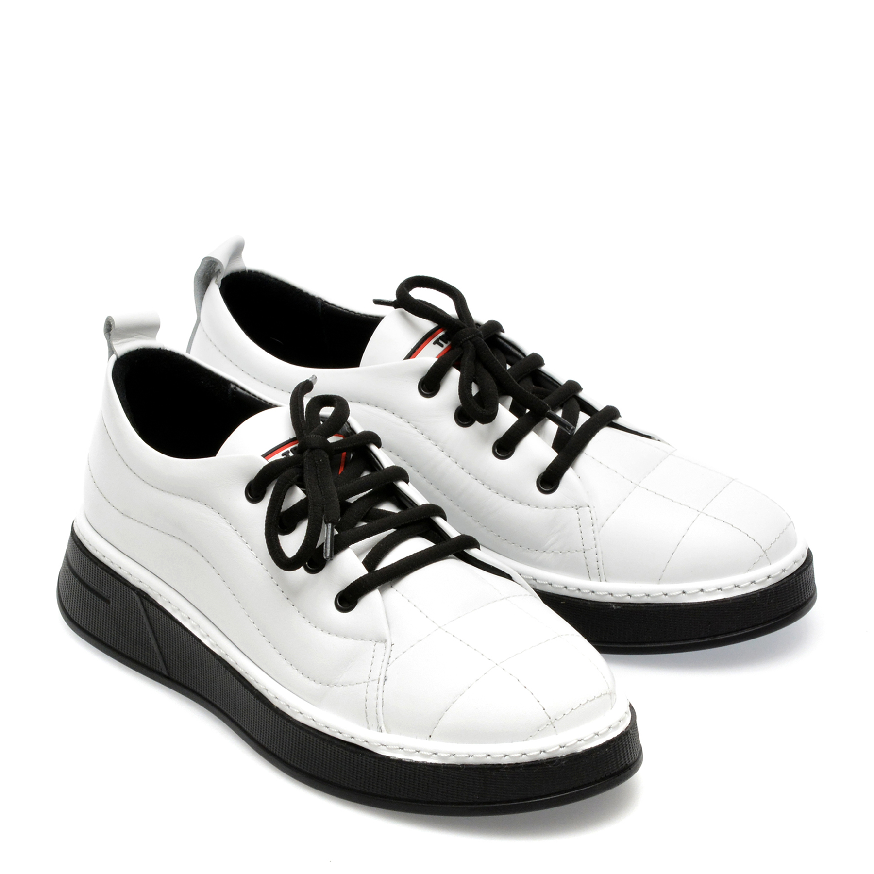 Poze Pantofi GRYXX albi, 5091347, din piele naturala