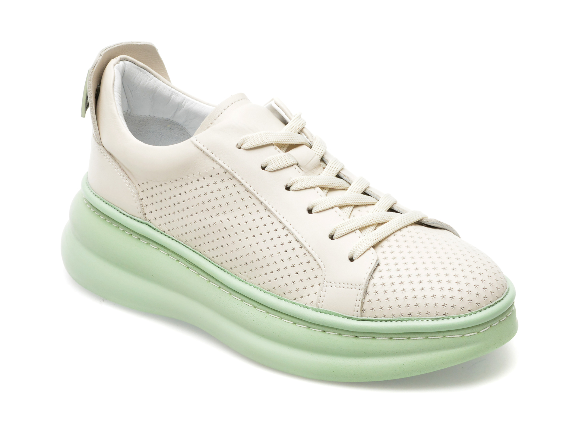 Pantofi GRYXX albi, 5243052, din piele naturala /femei/pantofi imagine super redus 2022