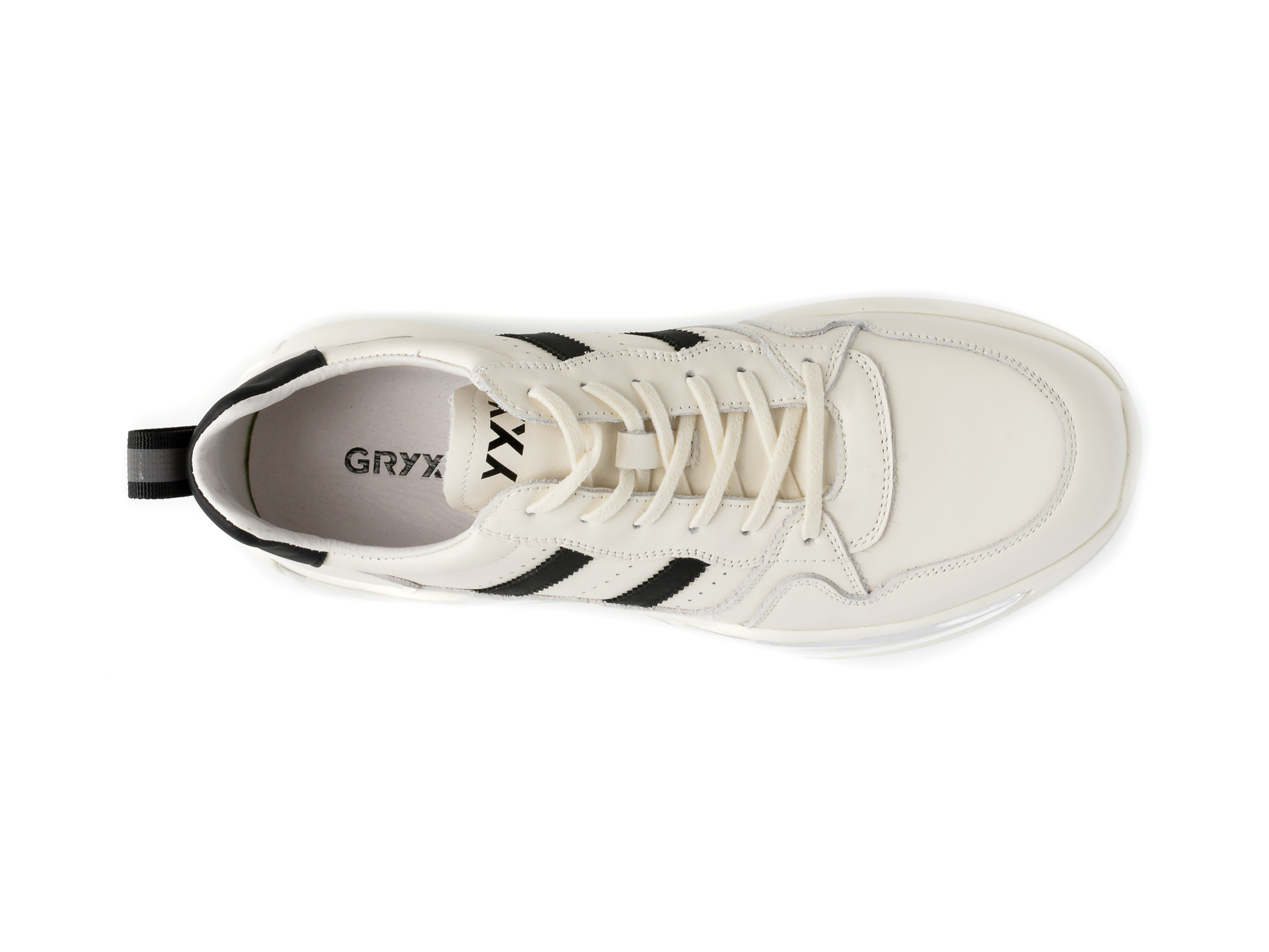 Poze Pantofi GRYXX albi, 53128, din piele naturala otter.ro