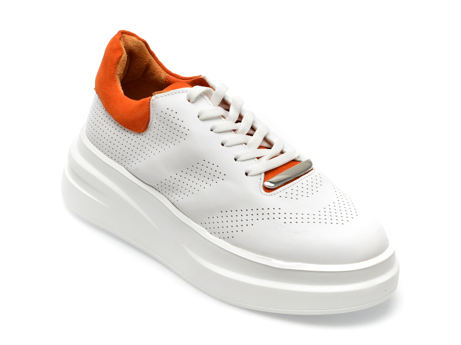 Pantofi GRYXX albi, 6505, din piele naturala Femei 2023-05-28
