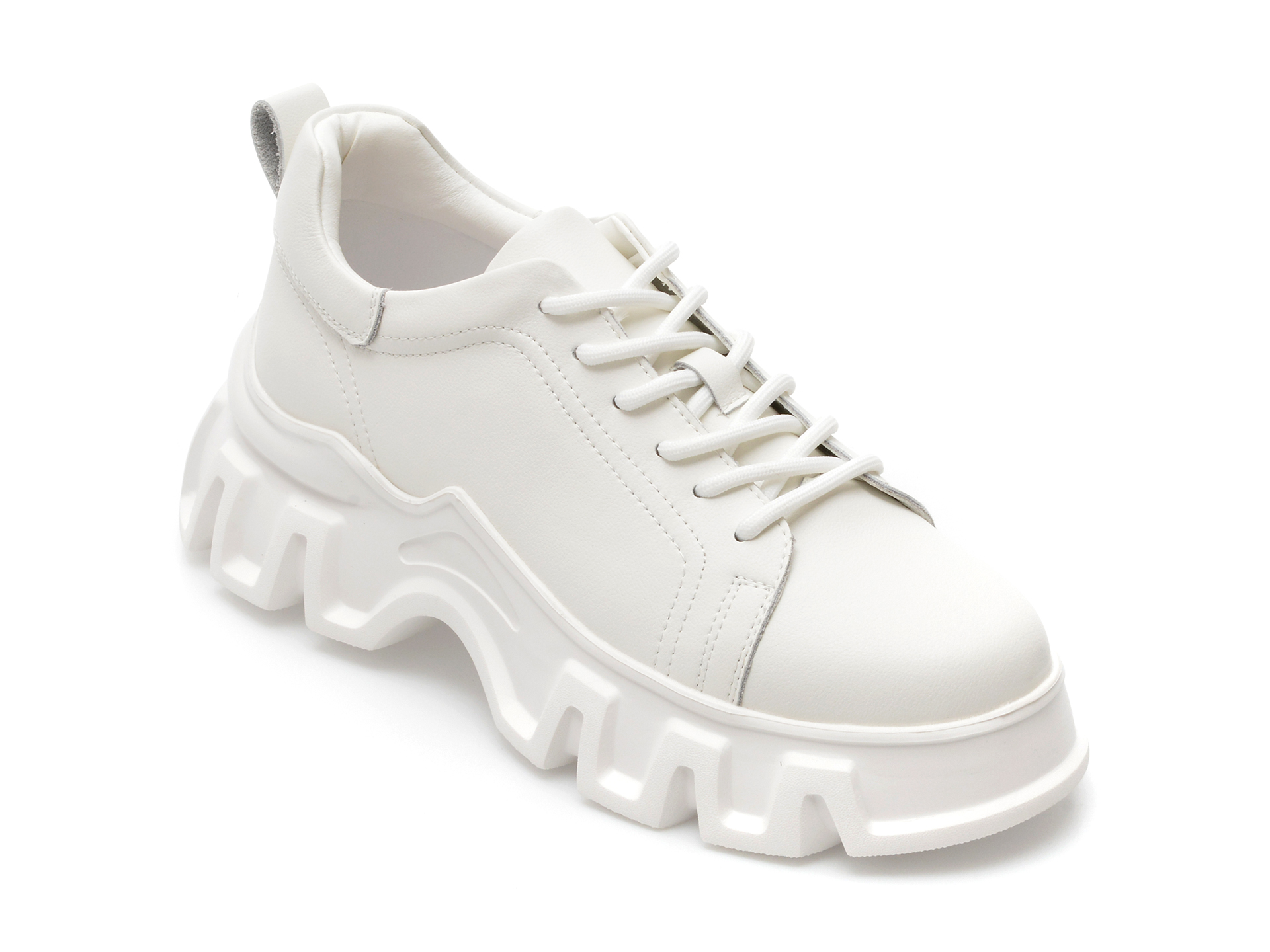 Pantofi GRYXX albi, 6632, din piele naturala /femei/pantofi