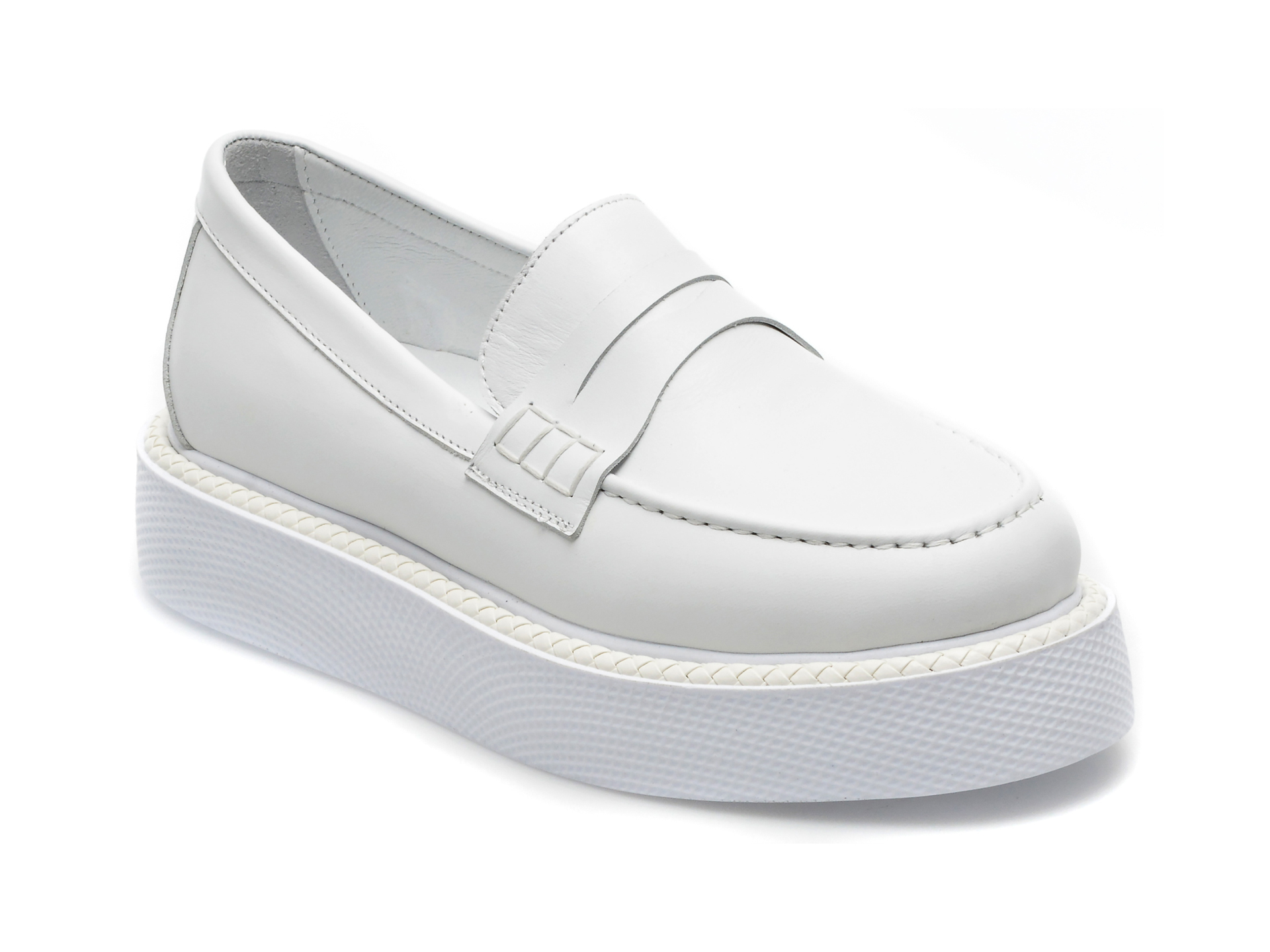 Pantofi GRYXX albi, 810134, din piele naturala /femei/pantofi