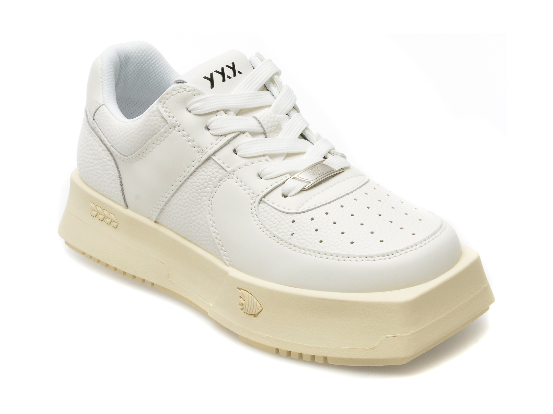Pantofi GRYXX albi, 8205, din piele naturala /femei/pantofi