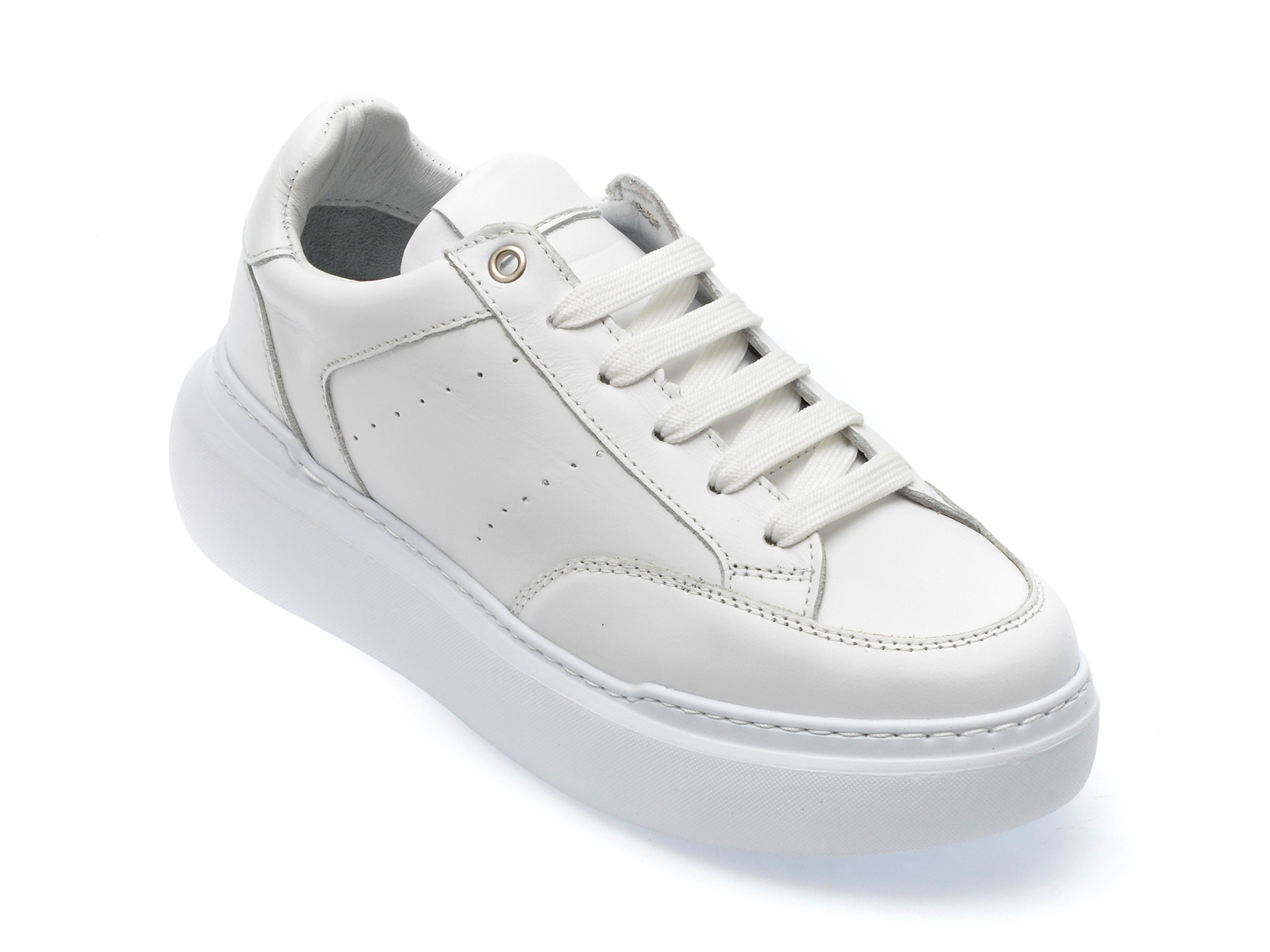 Pantofi GRYXX albi, 832K53, din piele naturala /femei/pantofi imagine super redus 2022