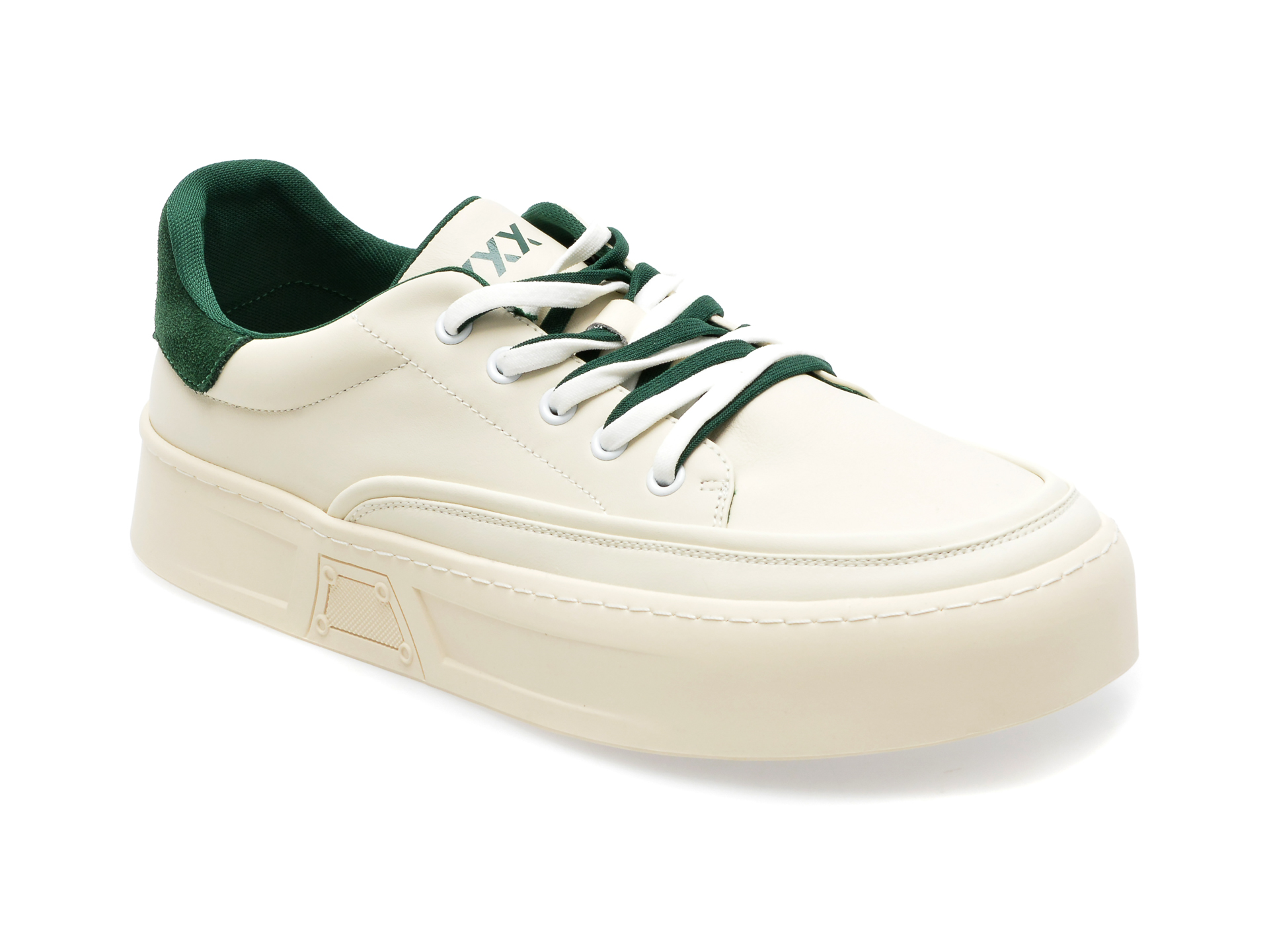 Pantofi GRYXX albi, F066, din piele naturala /barbati/pantofi imagine super redus 2022