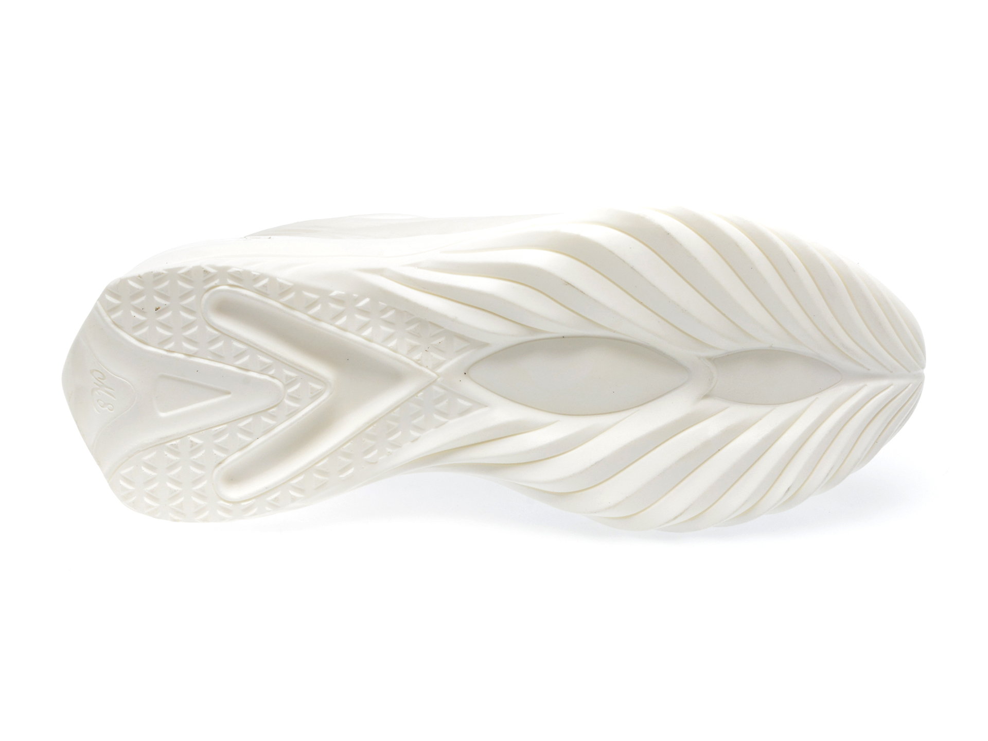 Pantofi GRYXX albi, P2411, din material textil