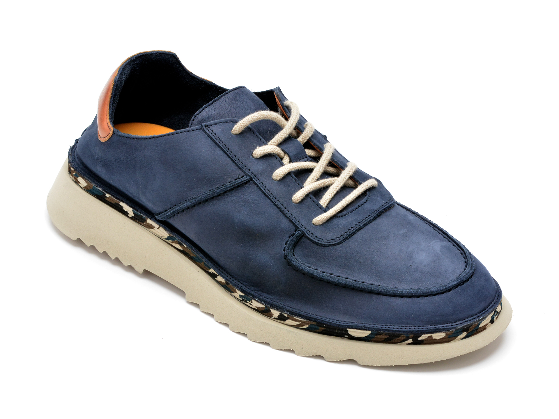 Pantofi GRYXX bleumarin, 12021, din nabuc 2022 ❤️ Pret Super Black Friday otter.ro imagine noua 2022