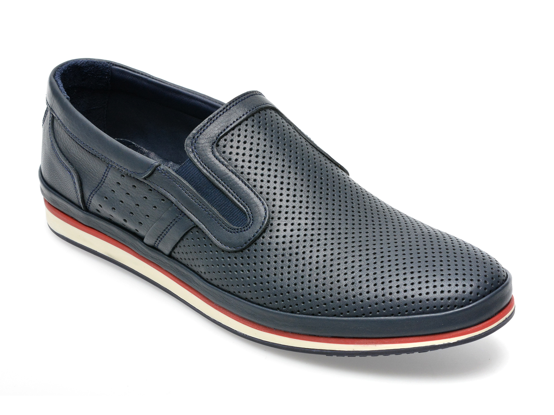 Pantofi GRYXX bleumarin, M6303, din piele naturala /barbati/pantofi imagine super redus 2022