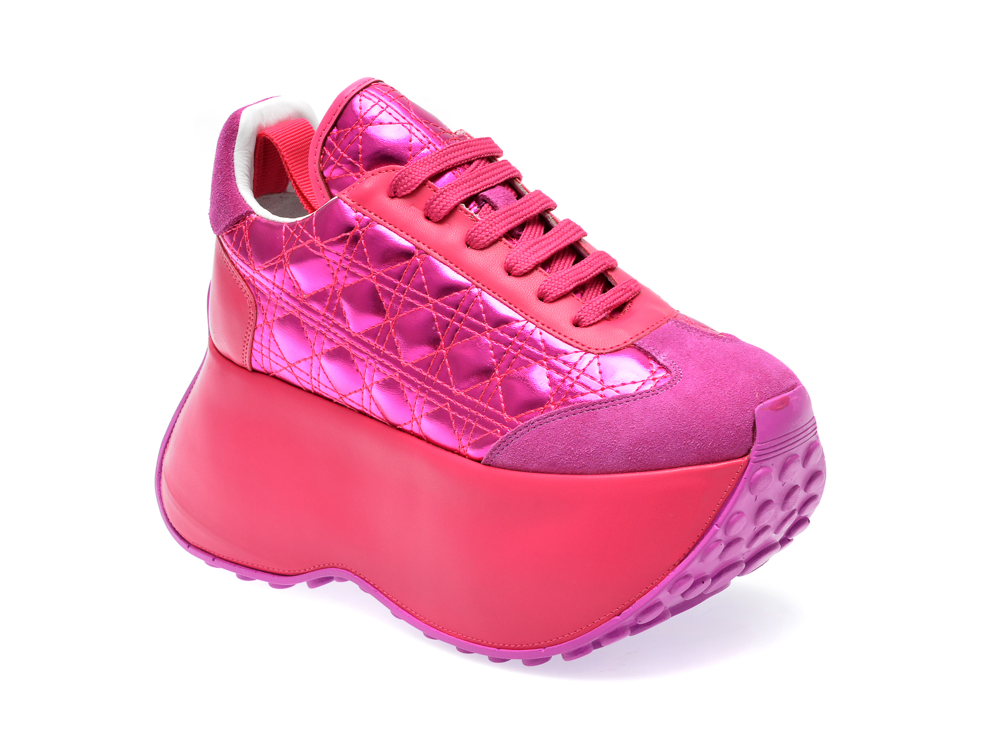 Pantofi GRYXX fucsia, A22, din piele ecologica Femei 2023-05-28