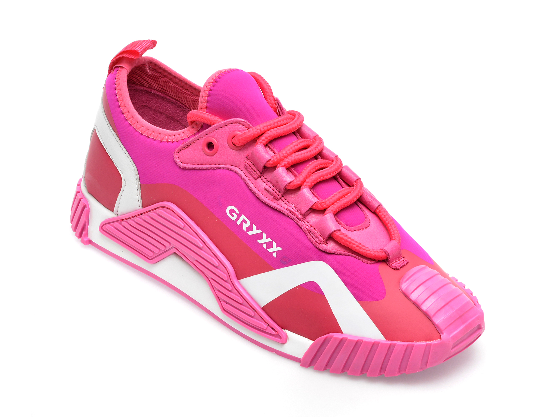 Pantofi GRYXX fucsia, MK11920, din material textil /femei/pantofi imagine super redus 2022