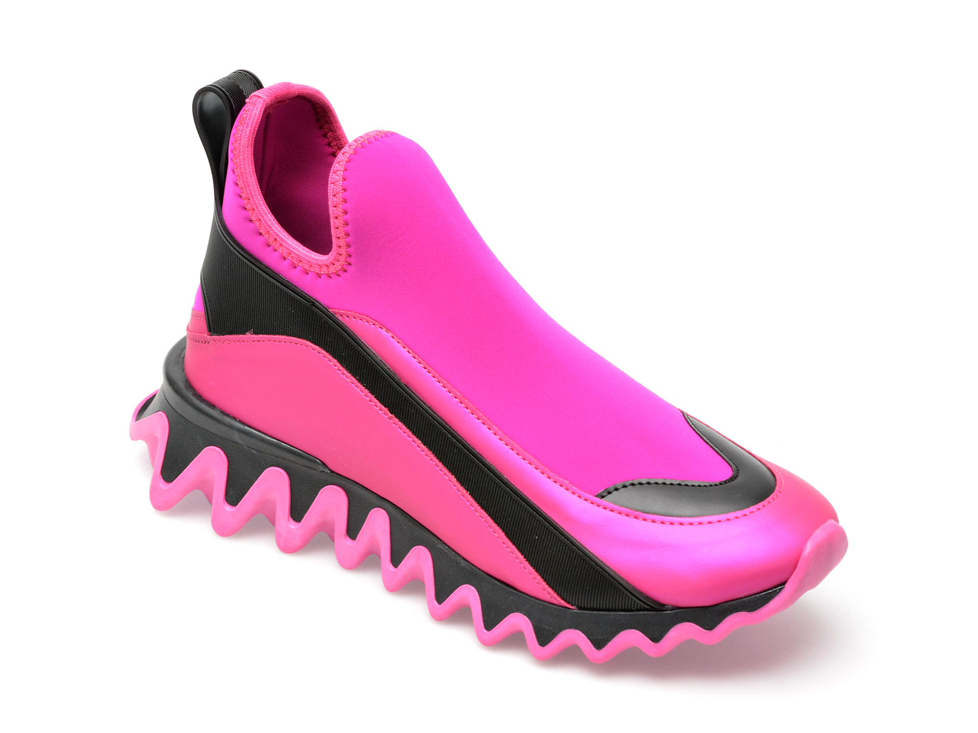 Pantofi GRYXX fucsia, T2352, din material textil /femei/pantofi imagine super redus 2022