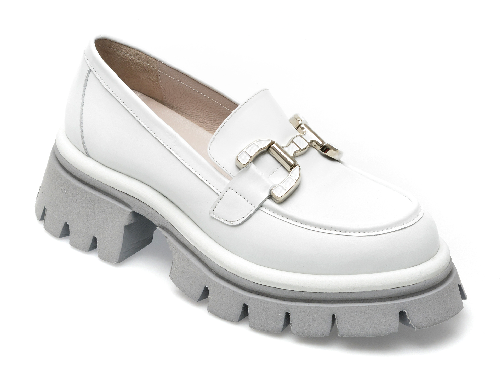Pantofi GRYXX gri, 208169, din piele naturala /femei/pantofi